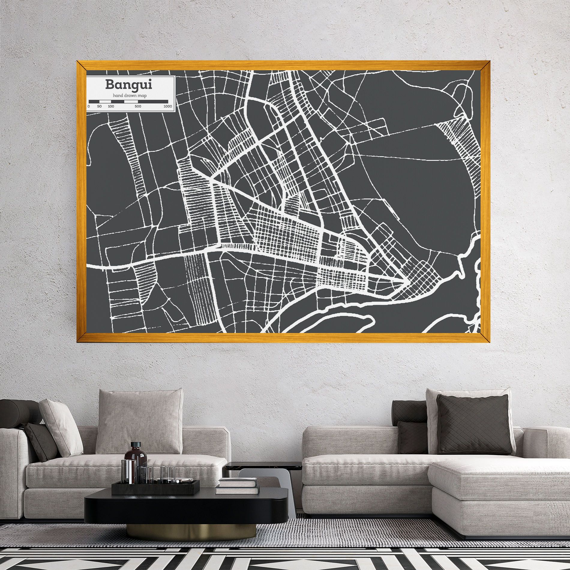 Bangui Map mockup 2