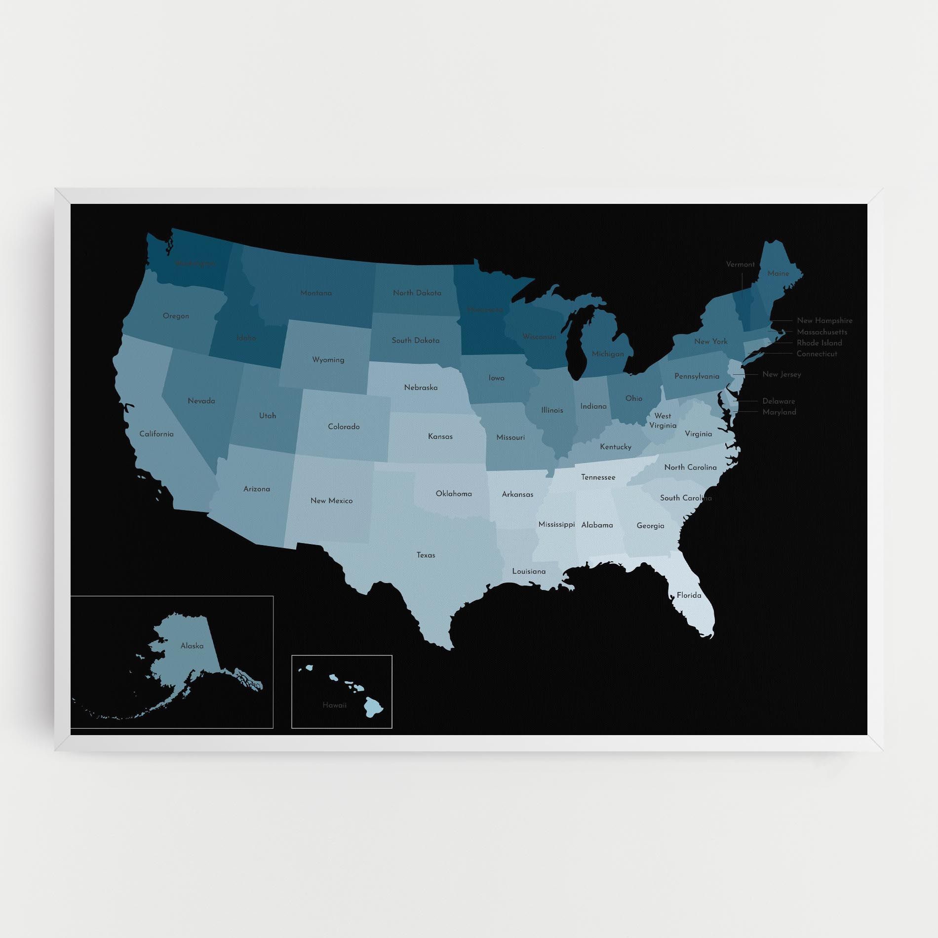 Sua Blue Map mockup 0