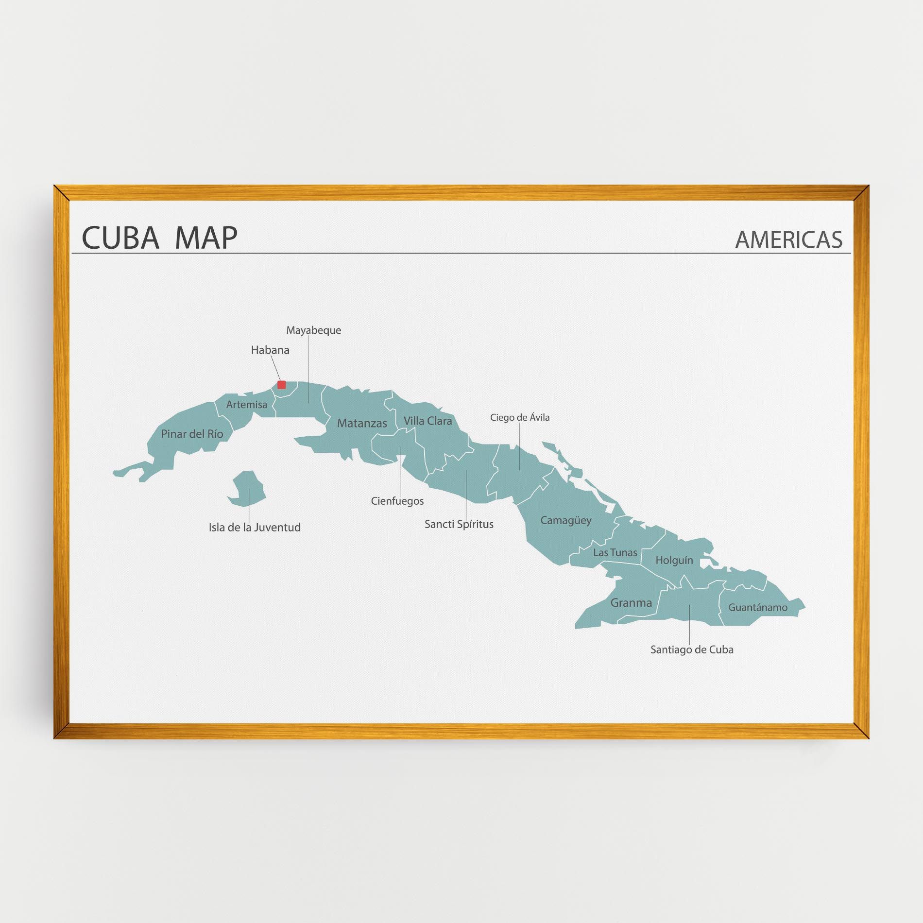 Cuba Map mockup 0