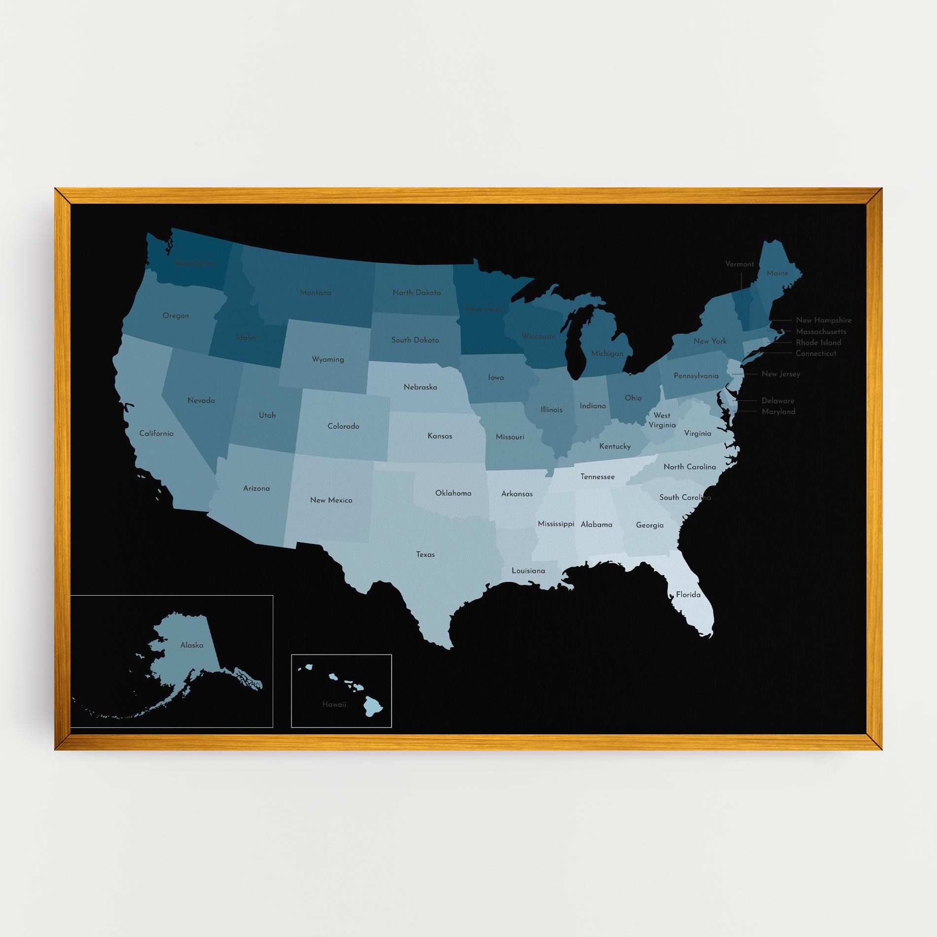 Sua Blue Map mockup 0