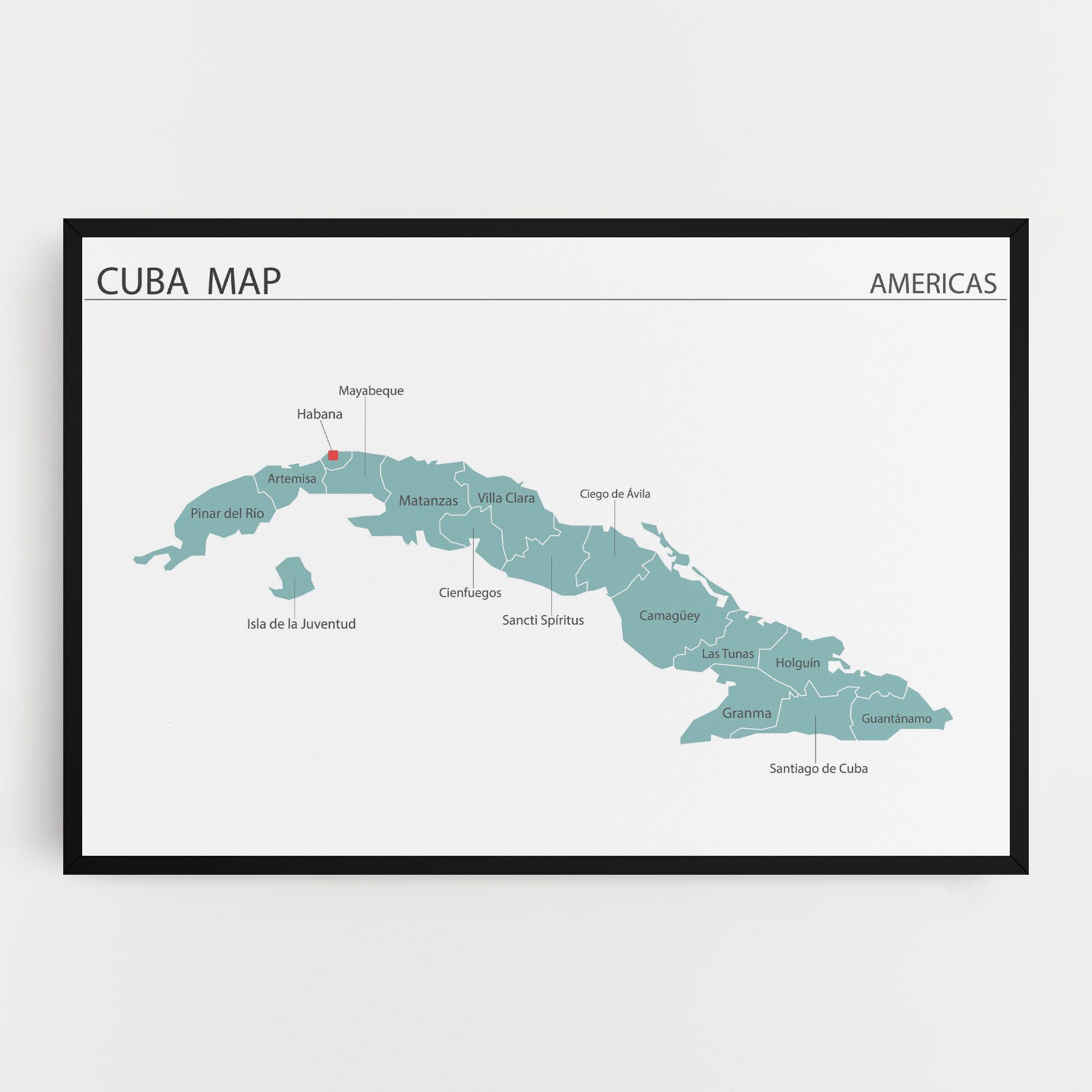 Cuba Map mockup 0