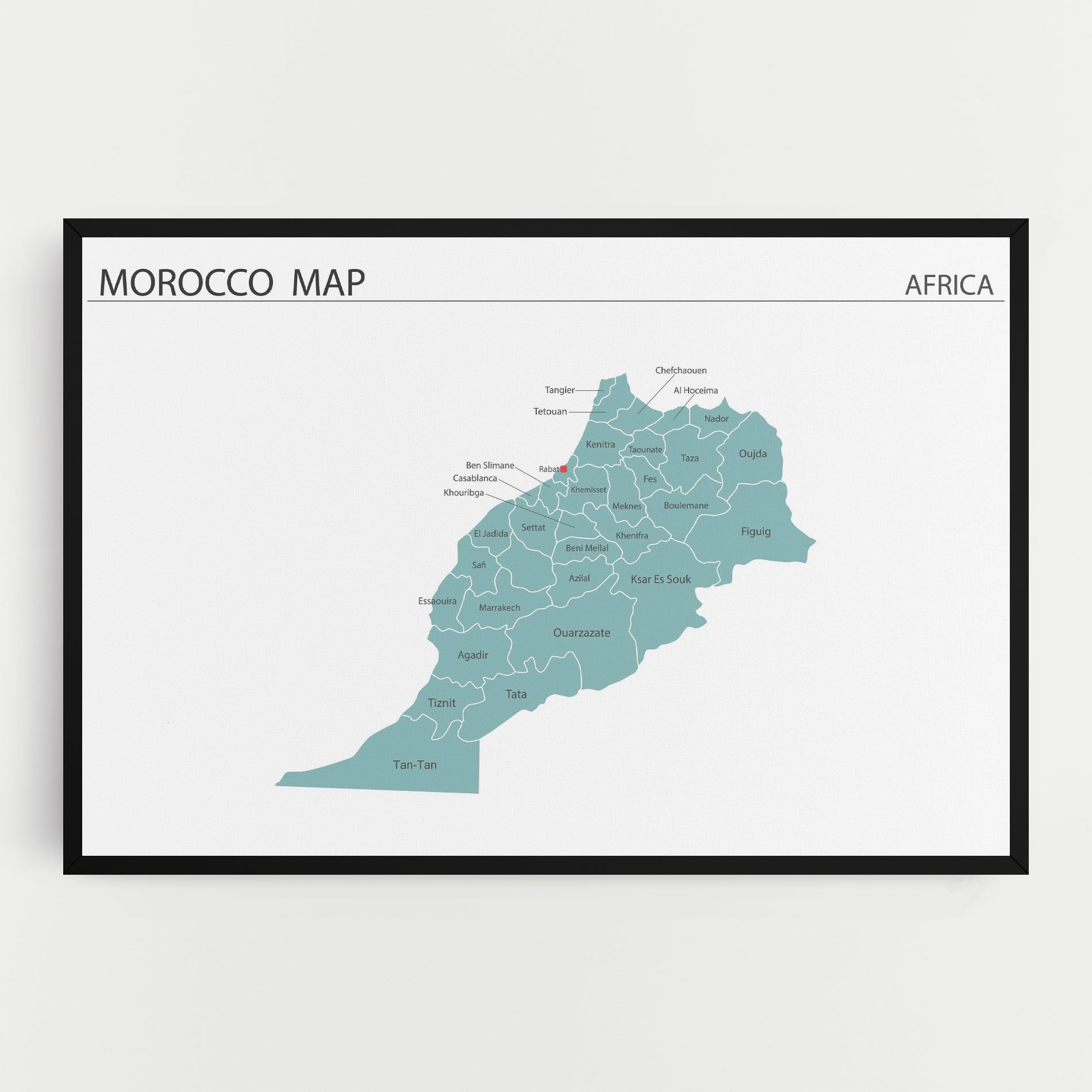 Morocco Map mockup 0
