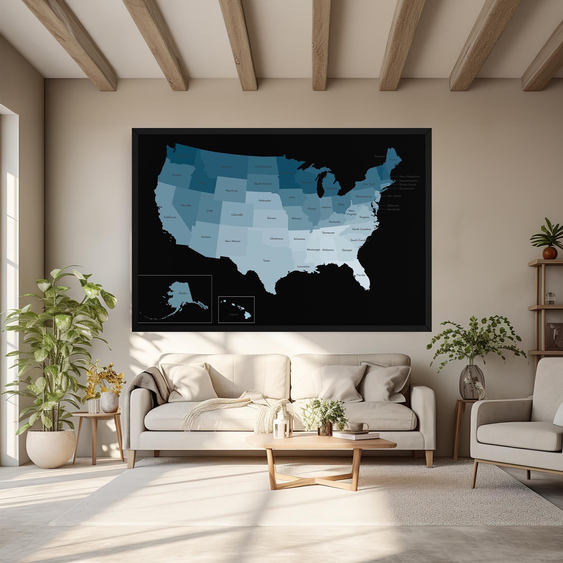 Sua Blue Map mockup 6