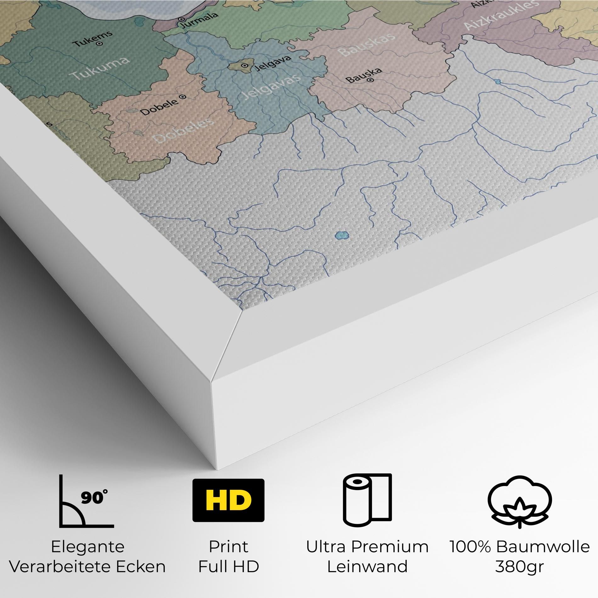 Latvia Color Map mockup 4