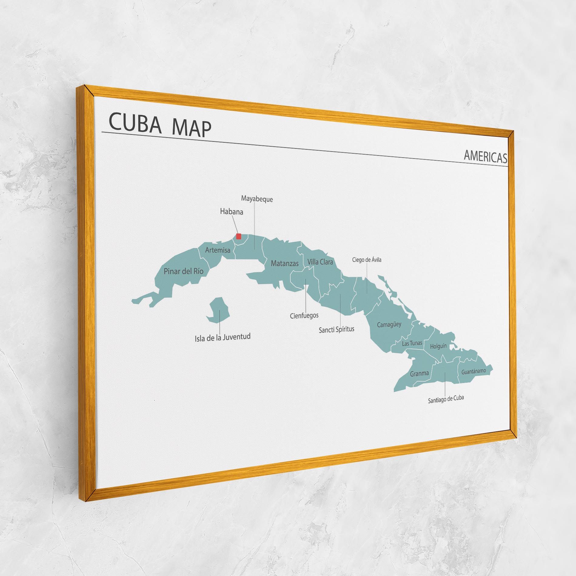 Cuba Map mockup 1