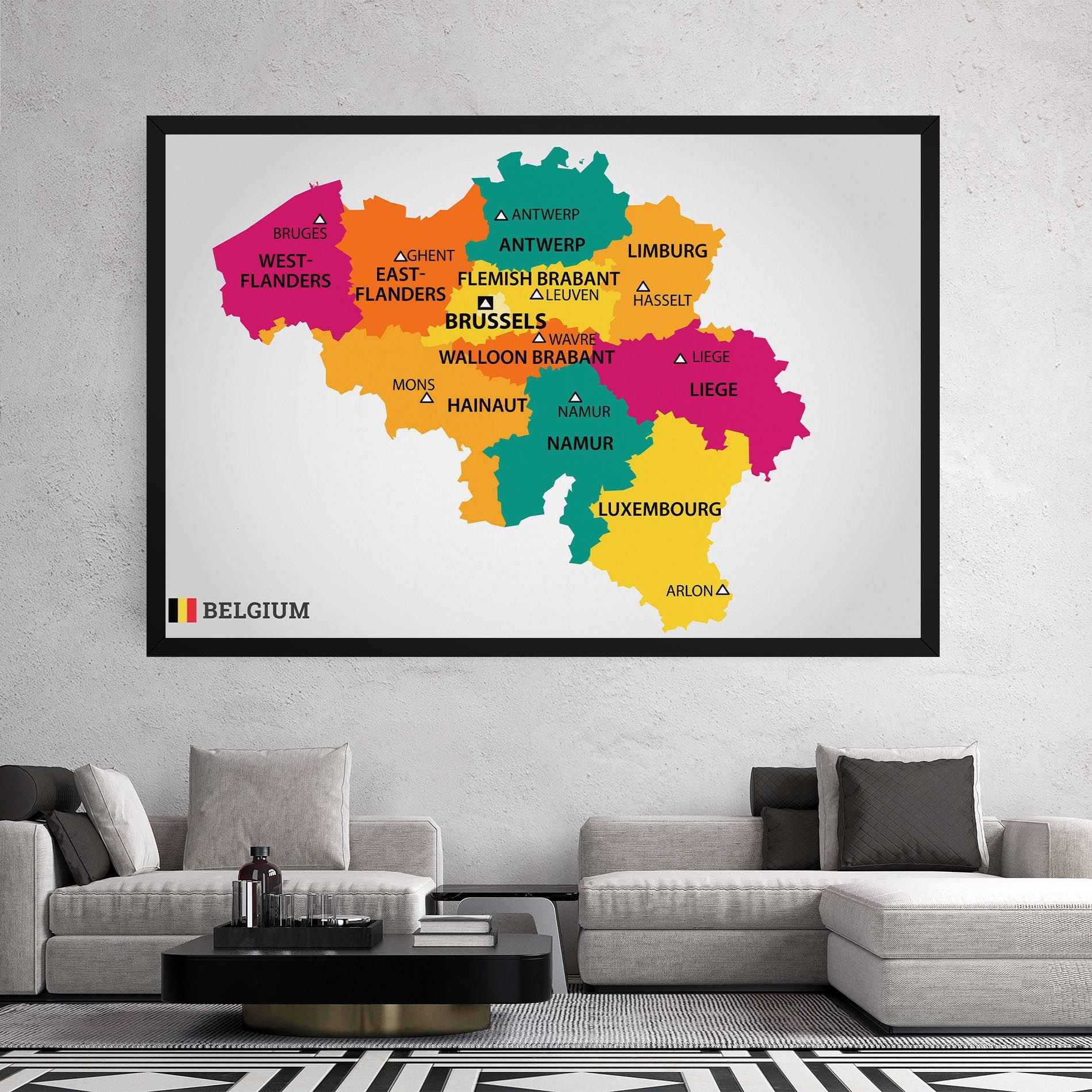 Belgium Color Map mockup 2