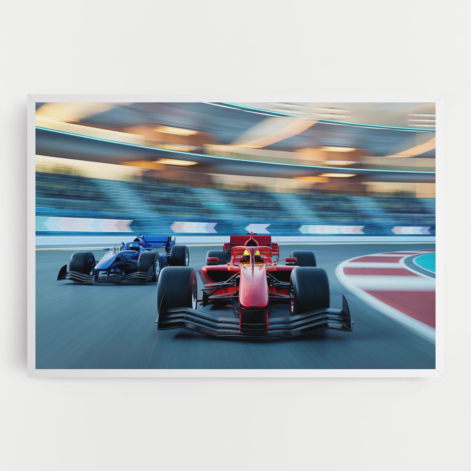 Leinwandbild F1 Racing mockup 0
