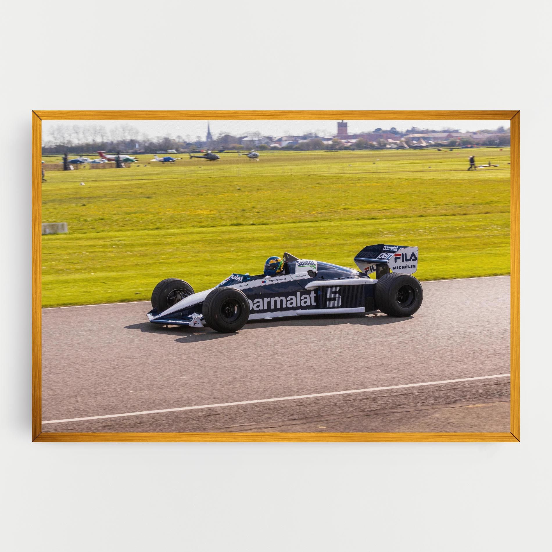Black F1 Car mockup 0