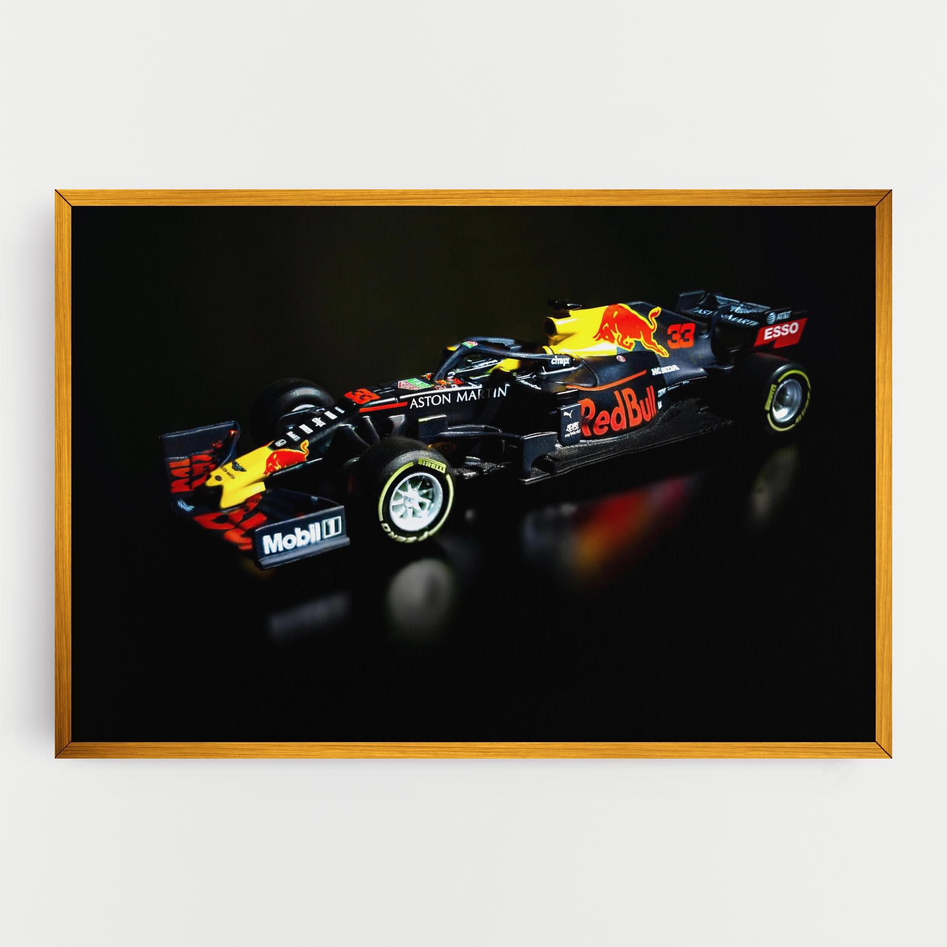 Leinwandbild Black Yellow F1 mockup 0