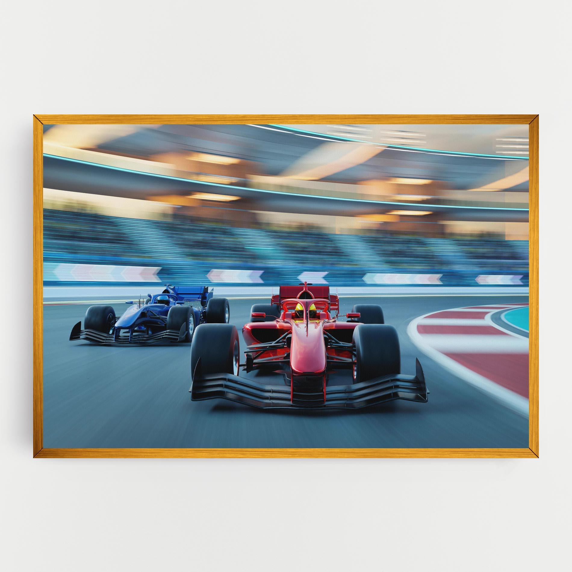 Leinwandbild F1 Racing mockup 0