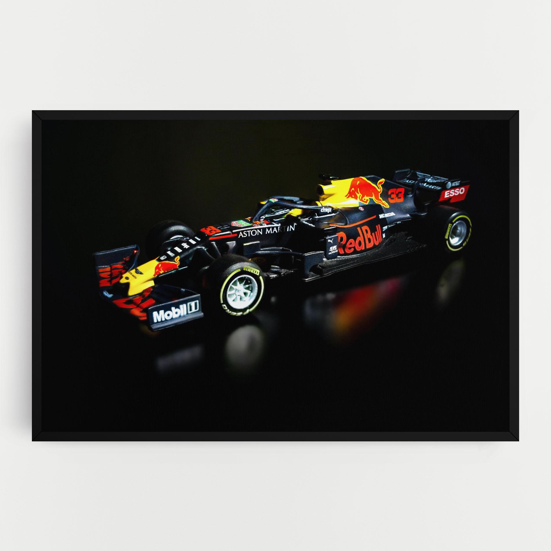 Leinwandbild Black Yellow F1 mockup 0