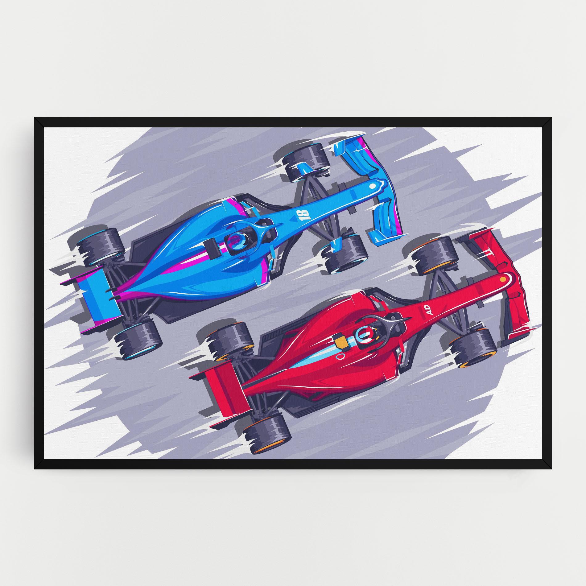 Leinwandbild Bolides mockup 0