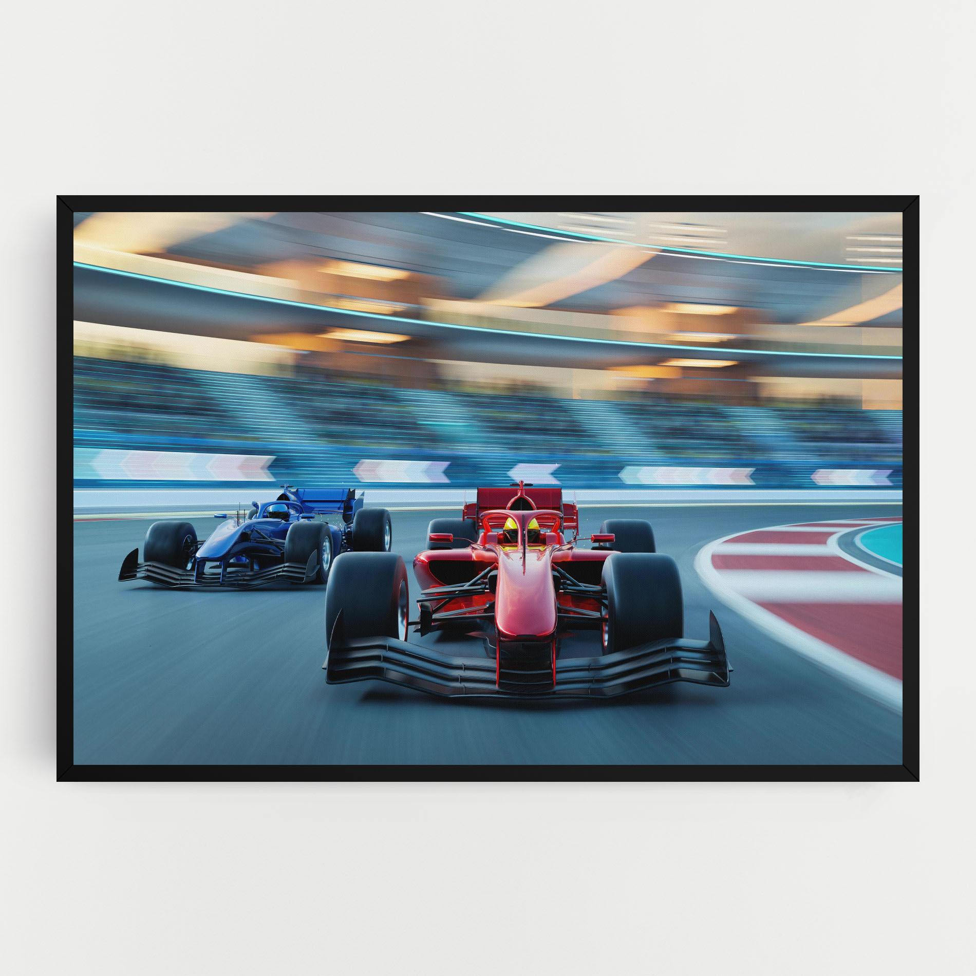 Leinwandbild F1 Racing mockup 0