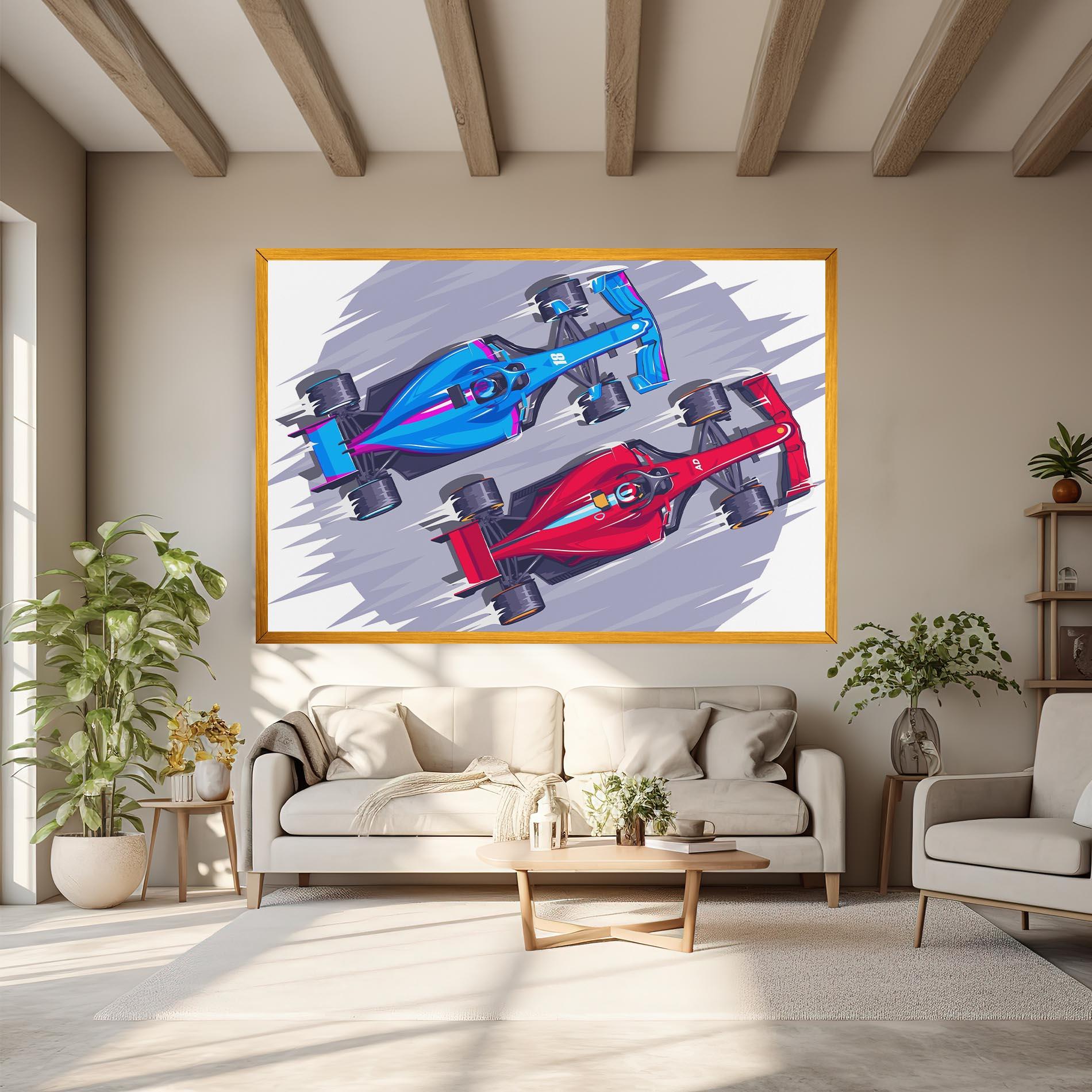 Leinwandbild Bolides mockup 6