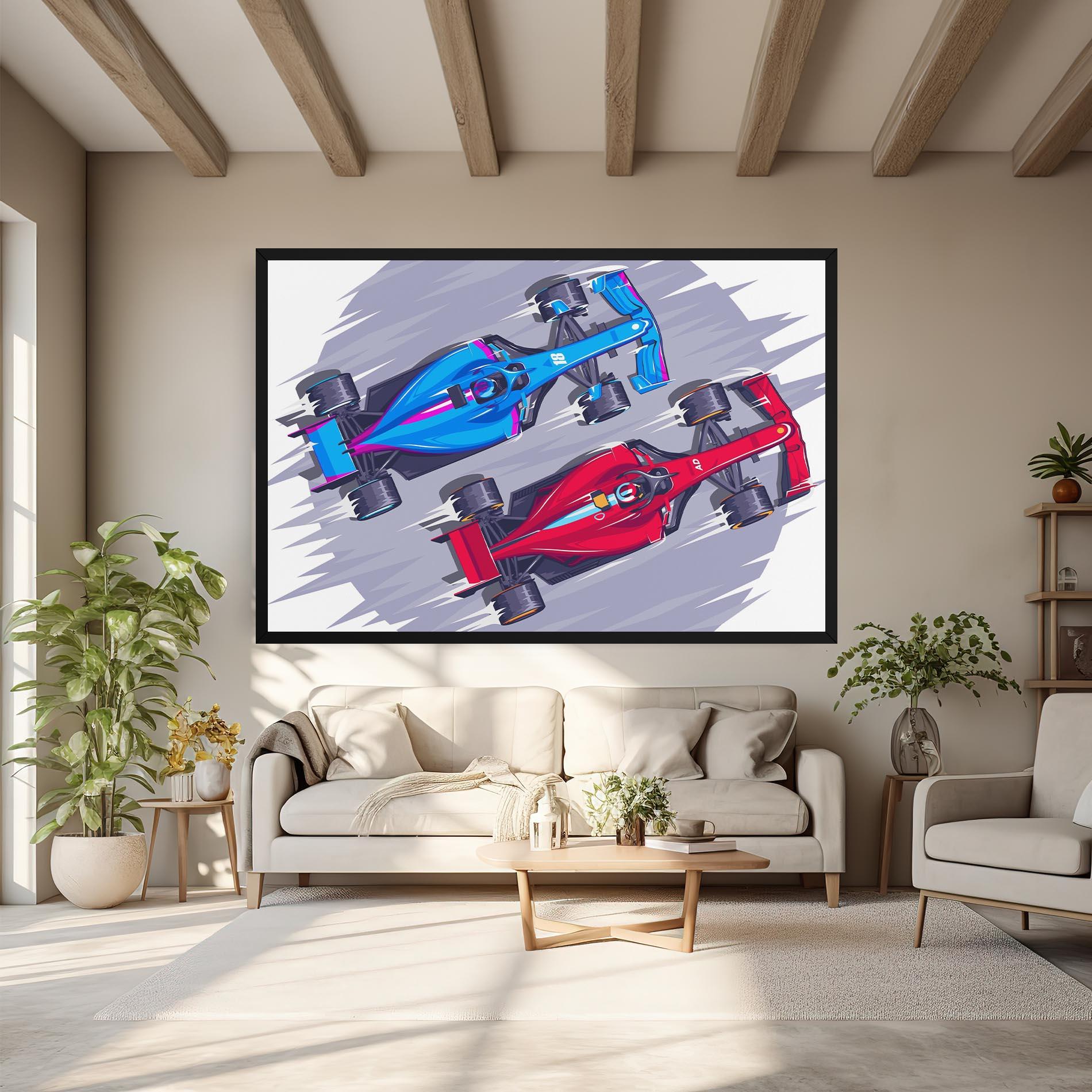 Leinwandbild Bolides mockup 6