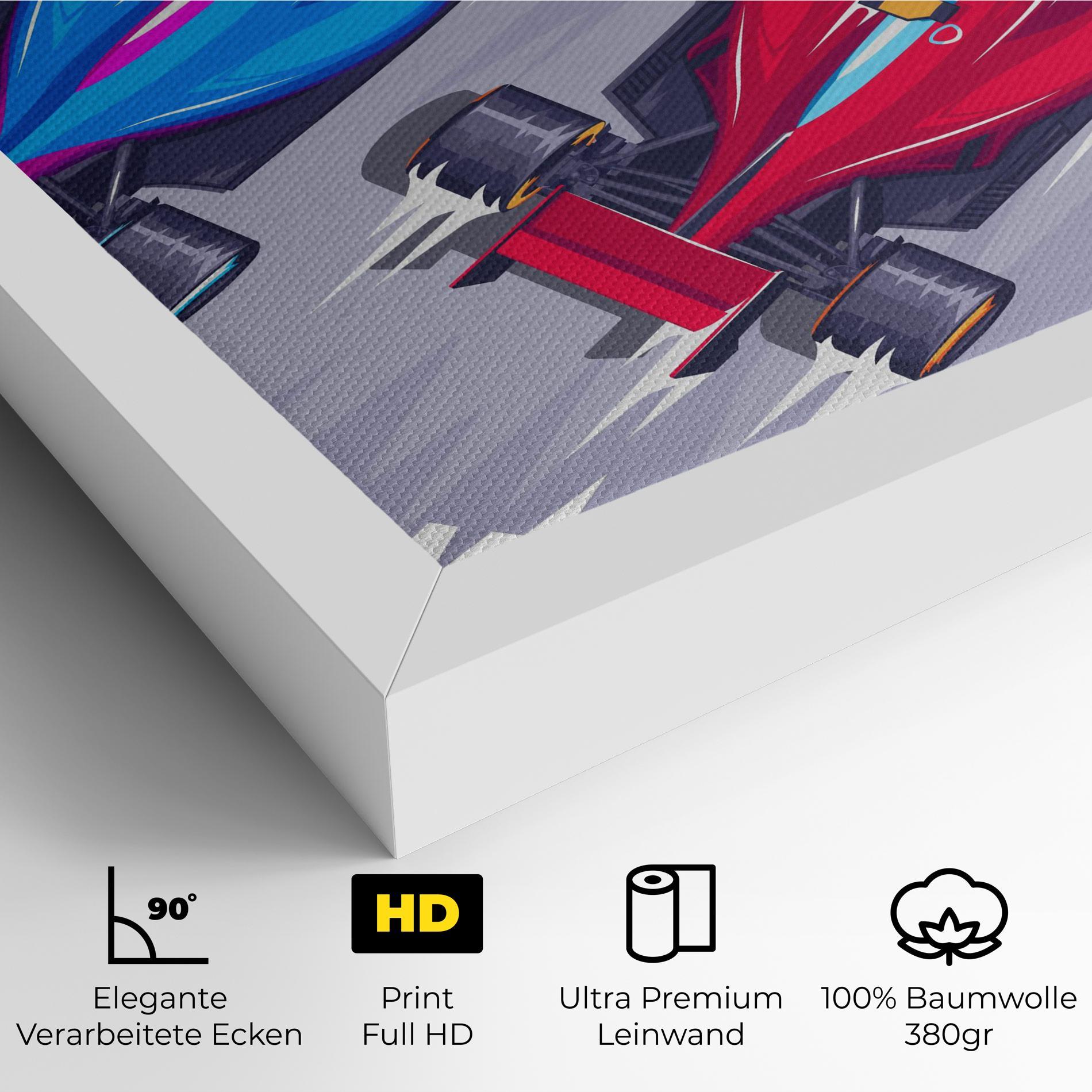 Leinwandbild Bolides mockup 4