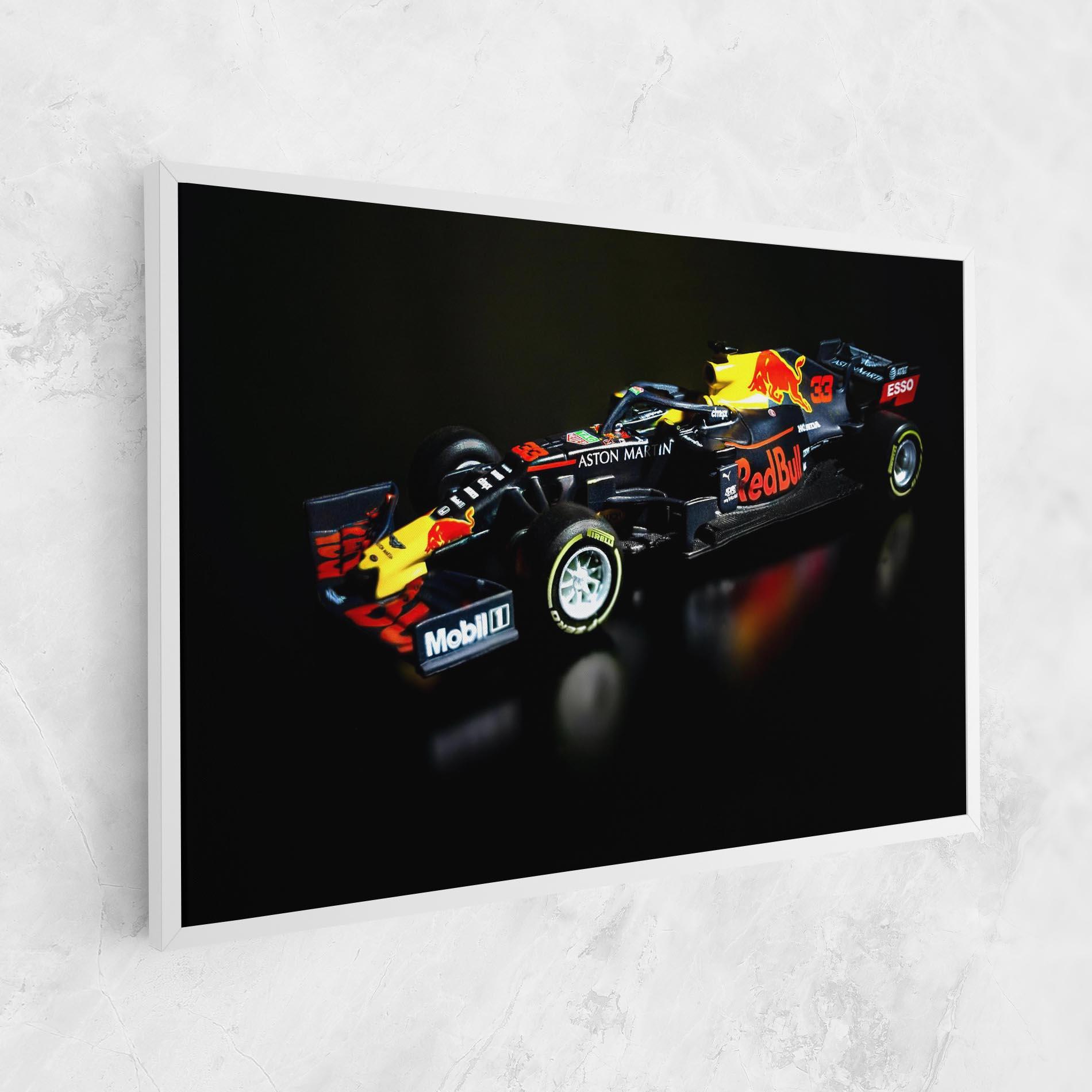 Leinwandbild Black Yellow F1 mockup 1