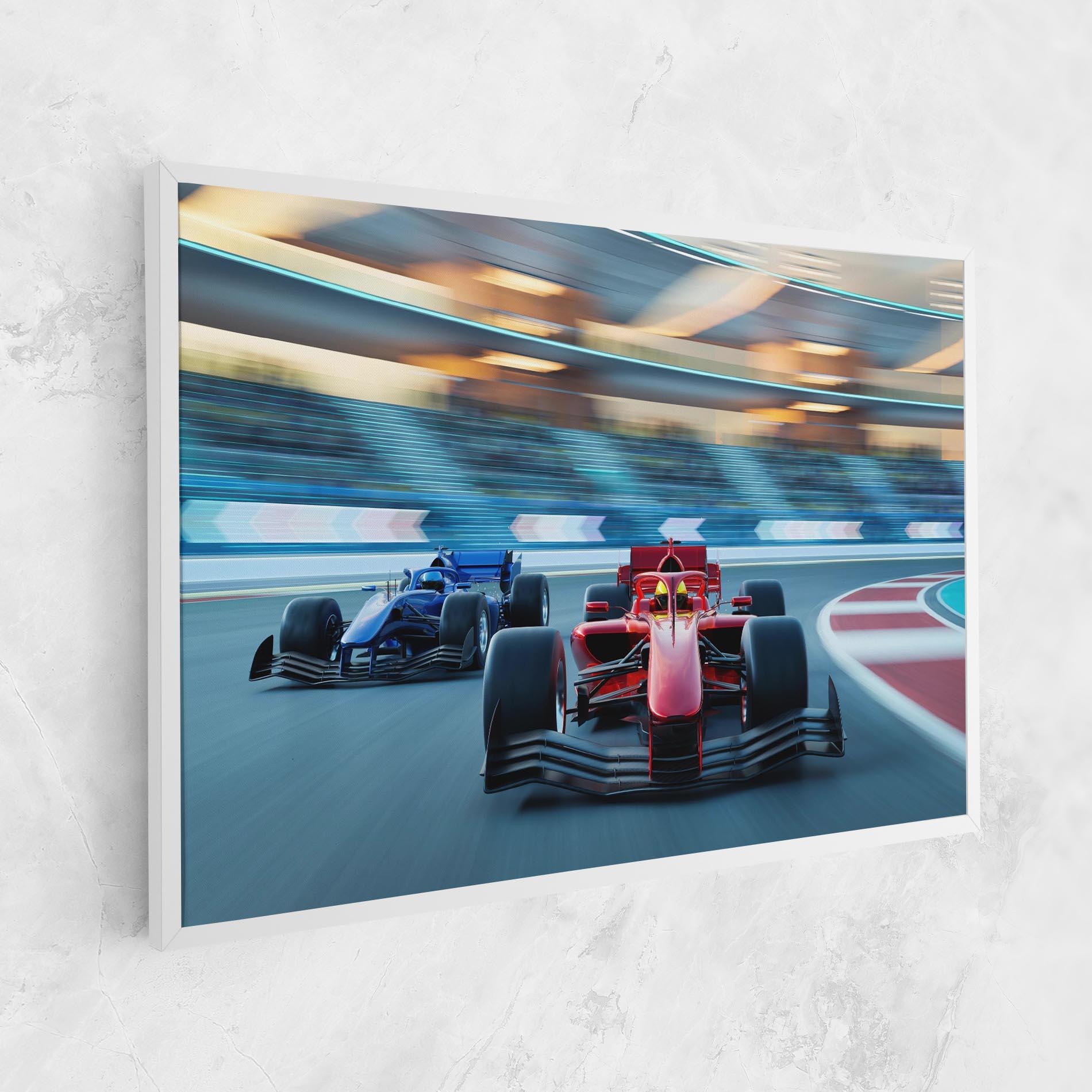Leinwandbild F1 Racing mockup 1