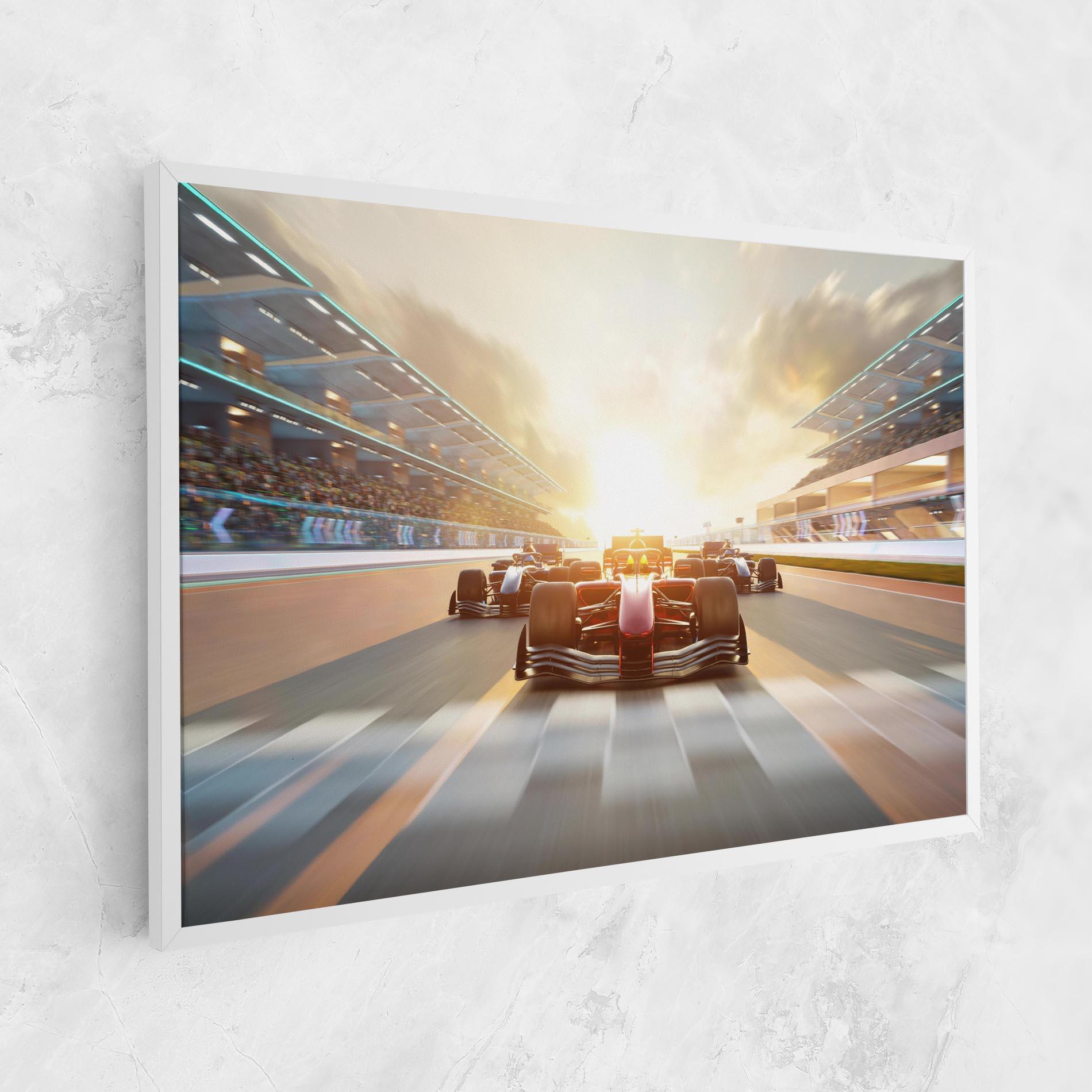 Leinwandbild F1 Winning mockup 1