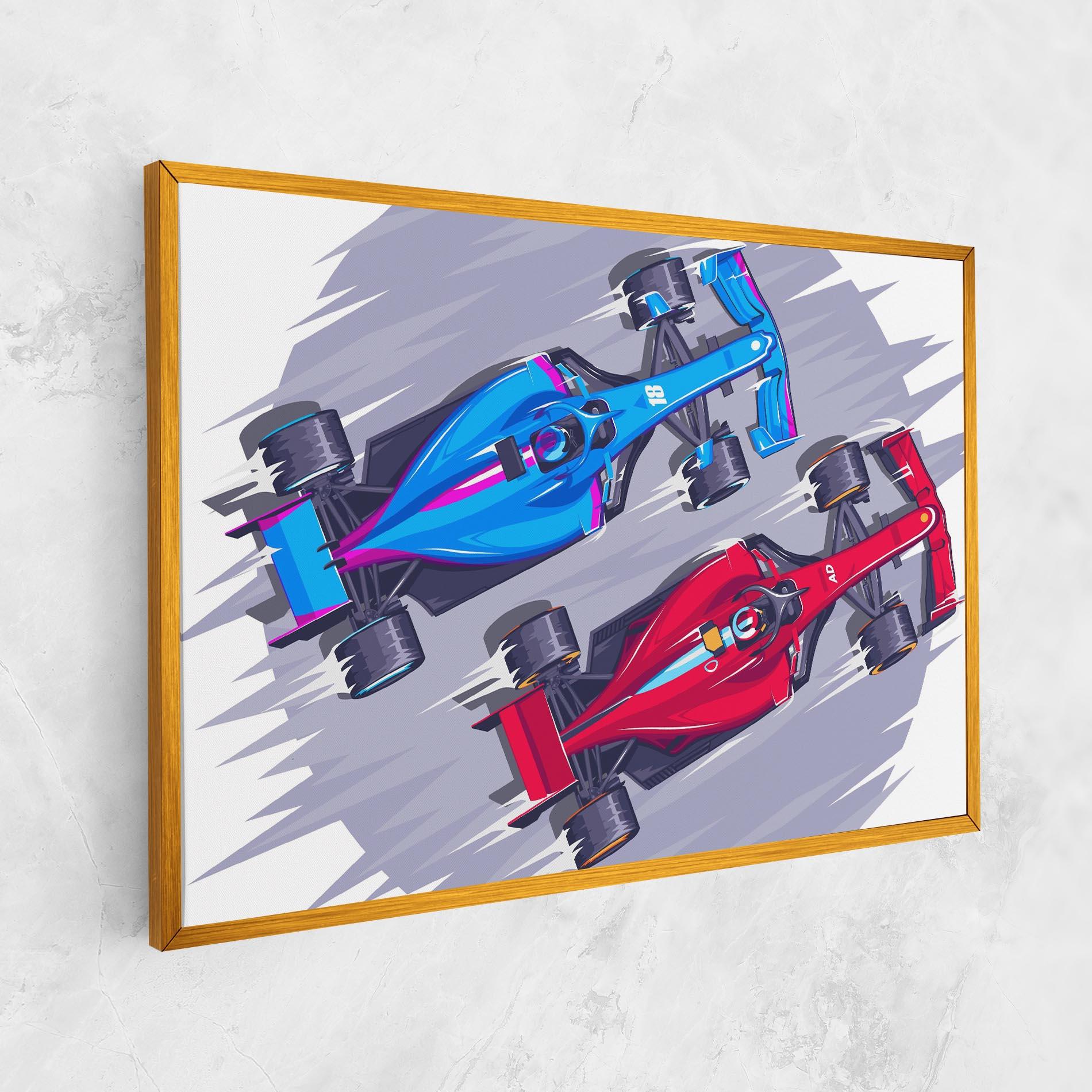 Leinwandbild Bolides mockup 1