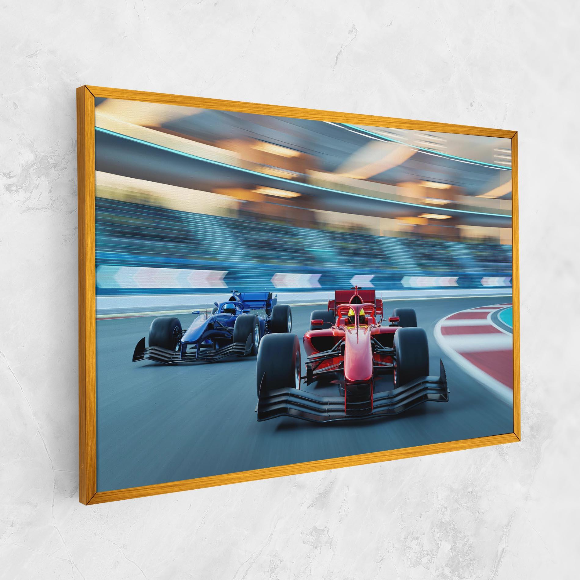 Leinwandbild F1 Racing mockup 1