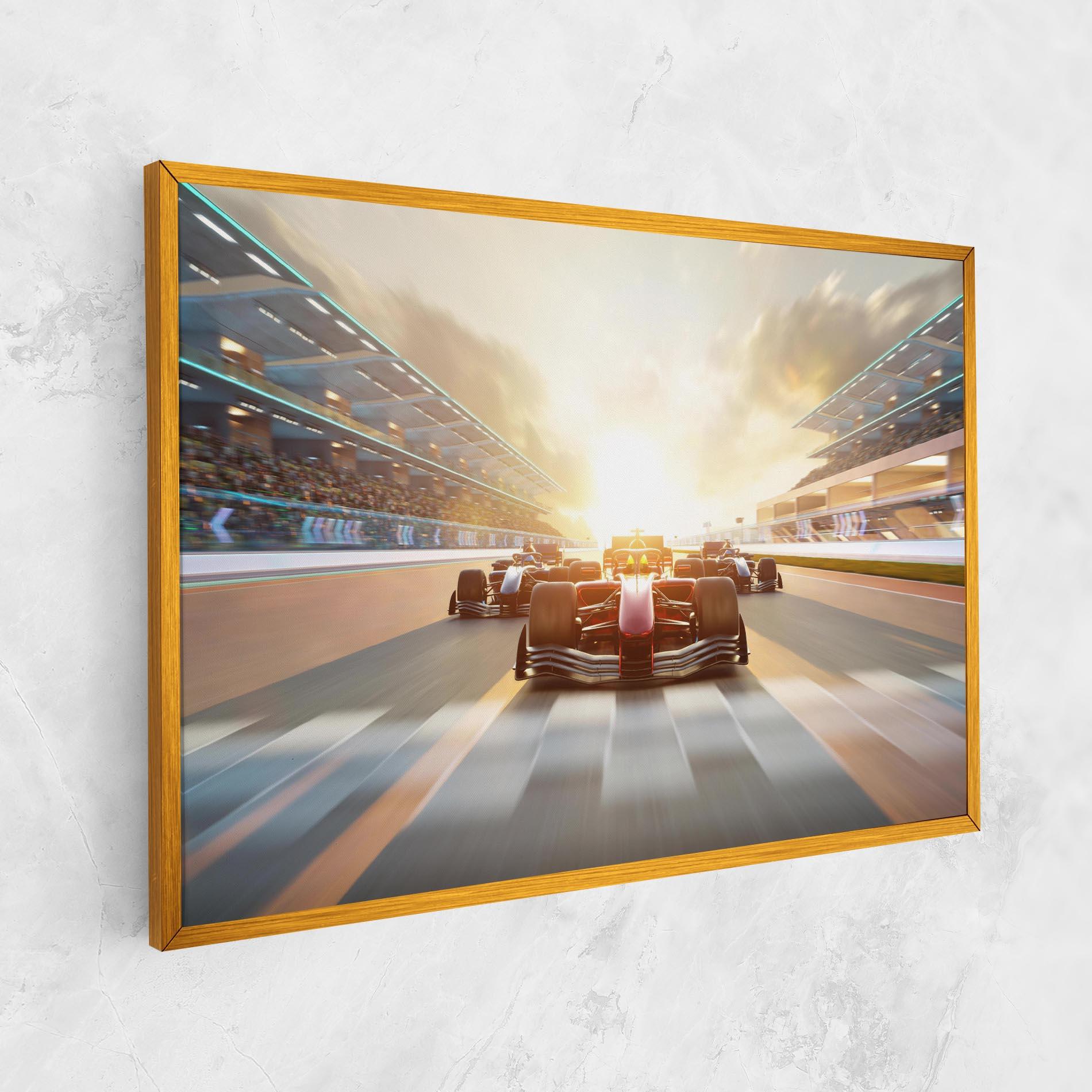 Leinwandbild F1 Winning mockup 1