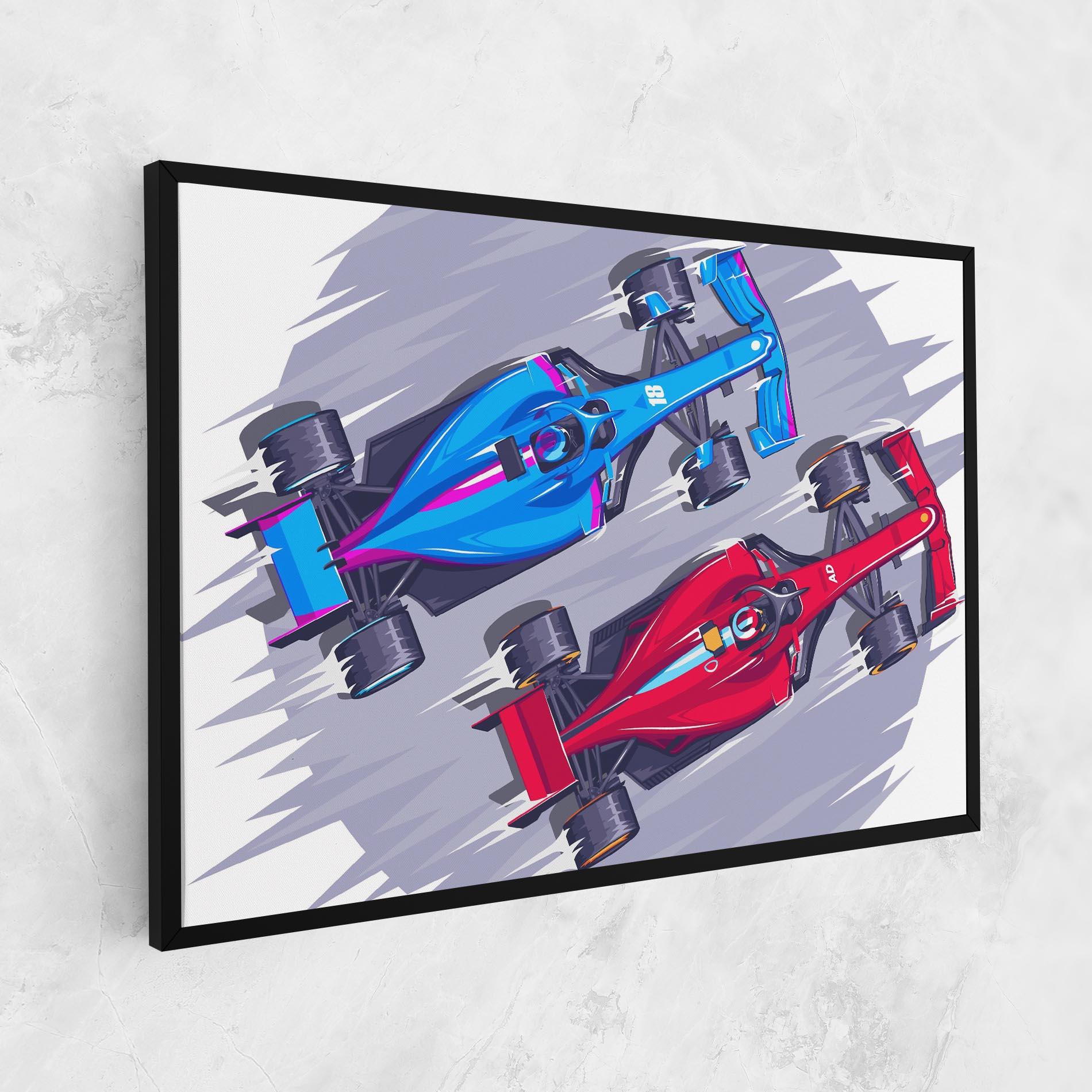 Leinwandbild Bolides mockup 1