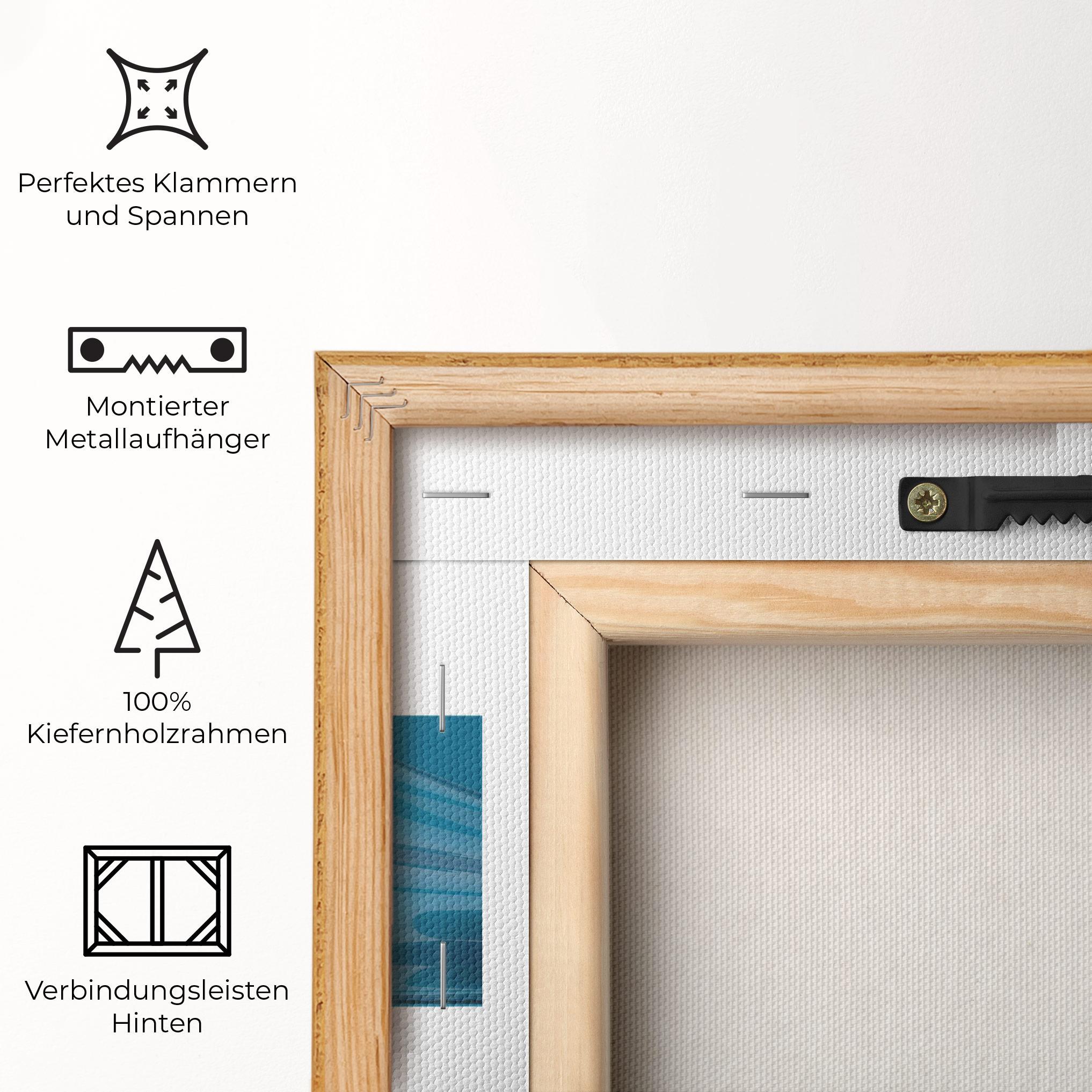 Leinwandbild Blue F1 Toy mockup 5