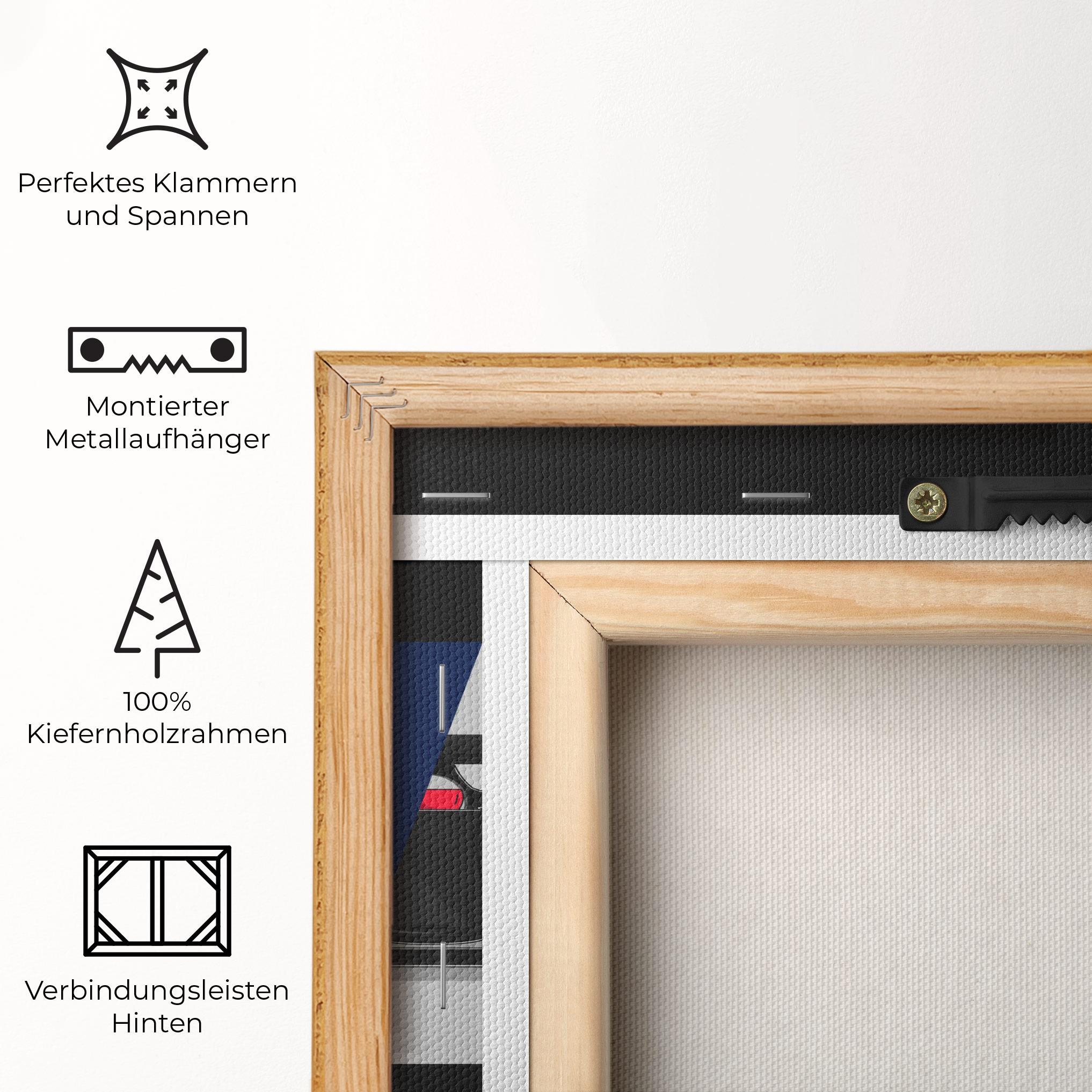 Leinwandbild F1 Cars mockup 5