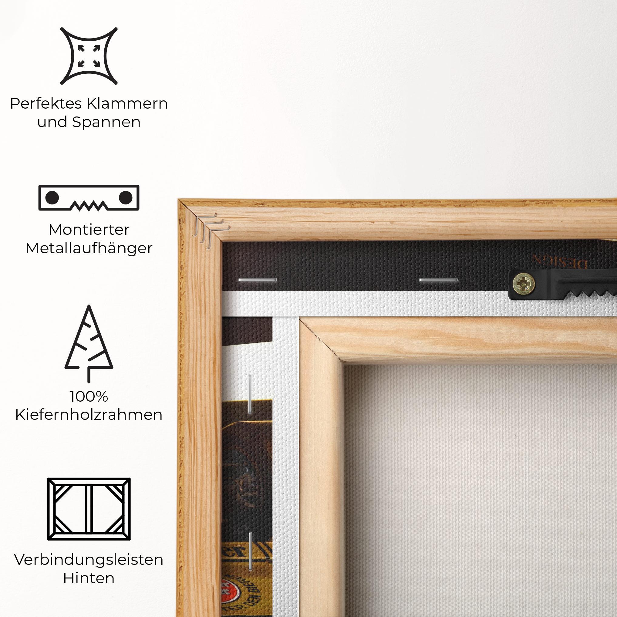 Leinwandbild Formula 1 Car Color mockup 5