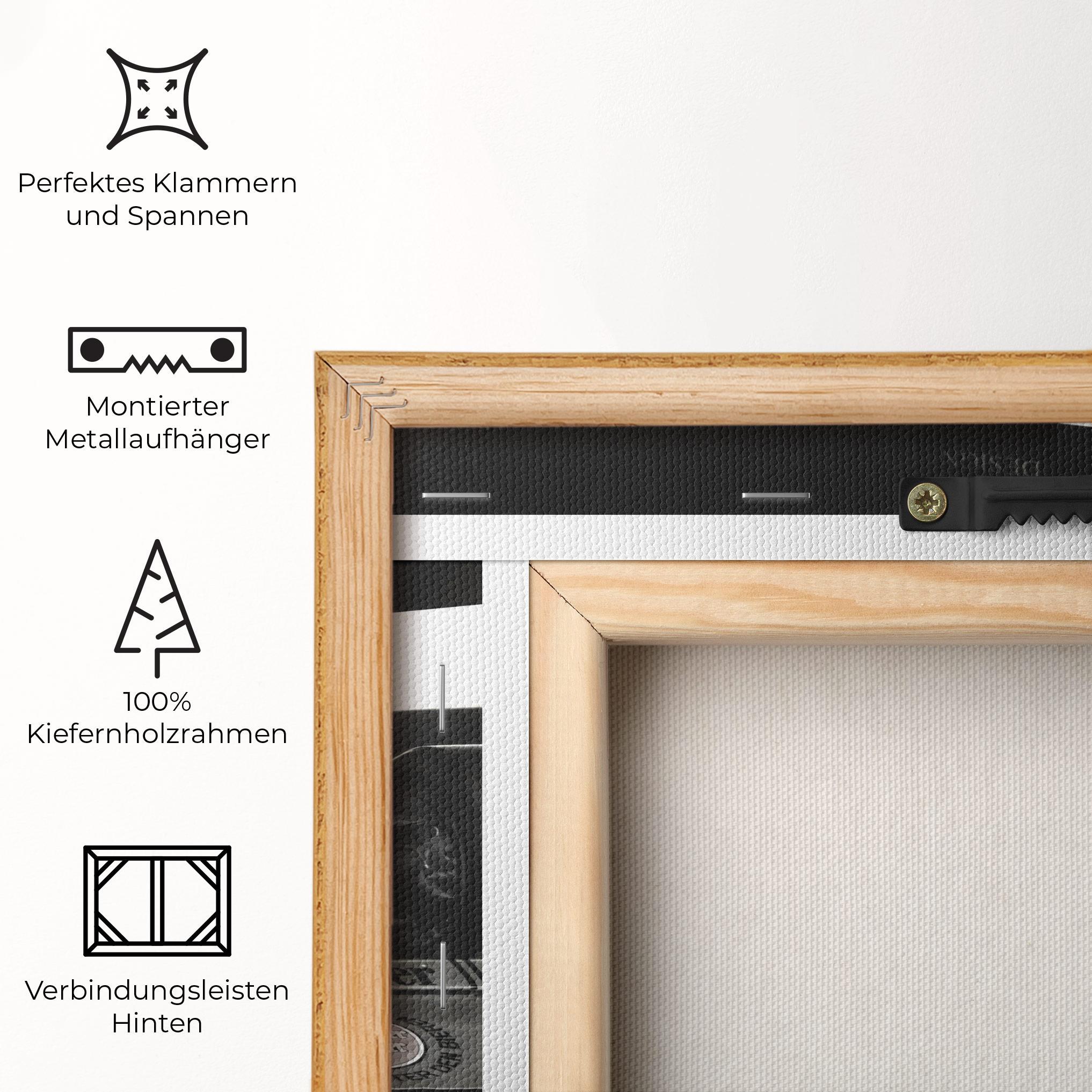 Leinwandbild Formula 1 Car Grey mockup 5