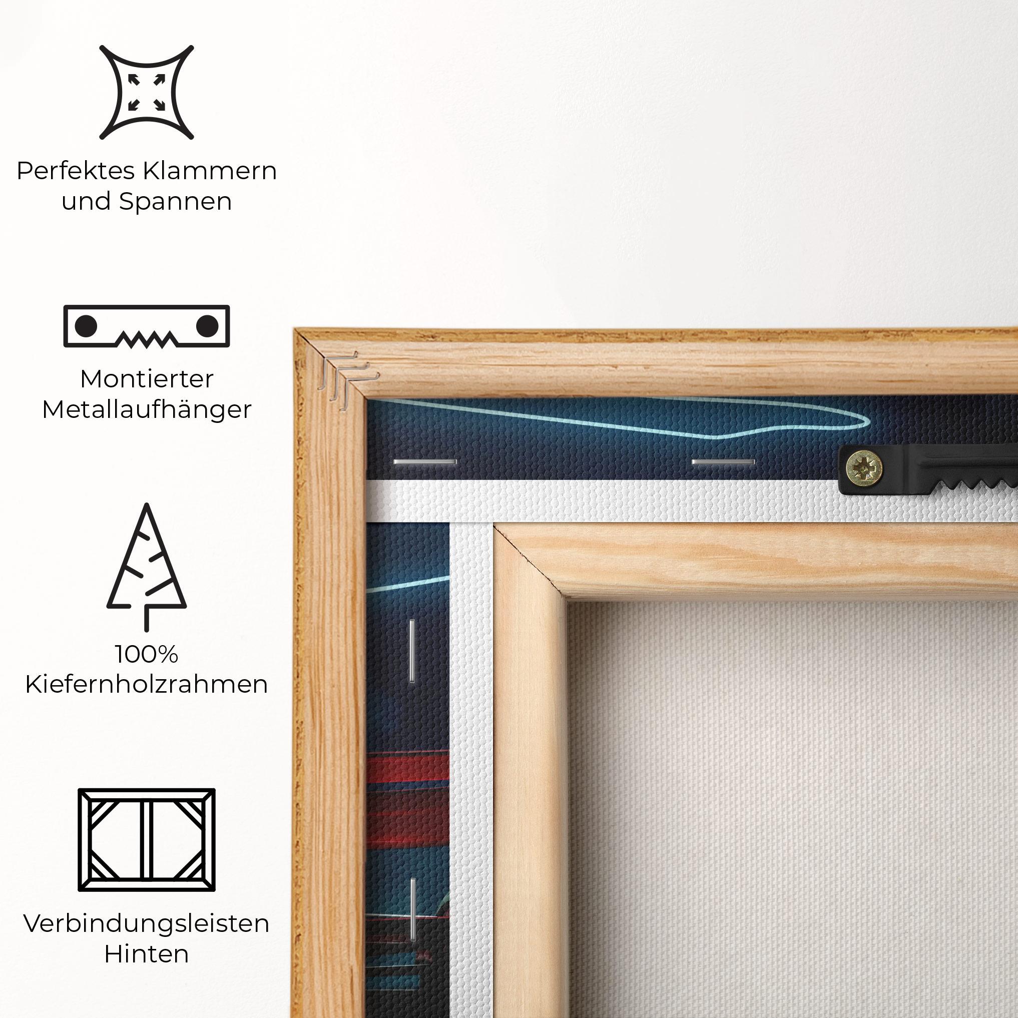 Leinwandbild Race Car F1 mockup 5