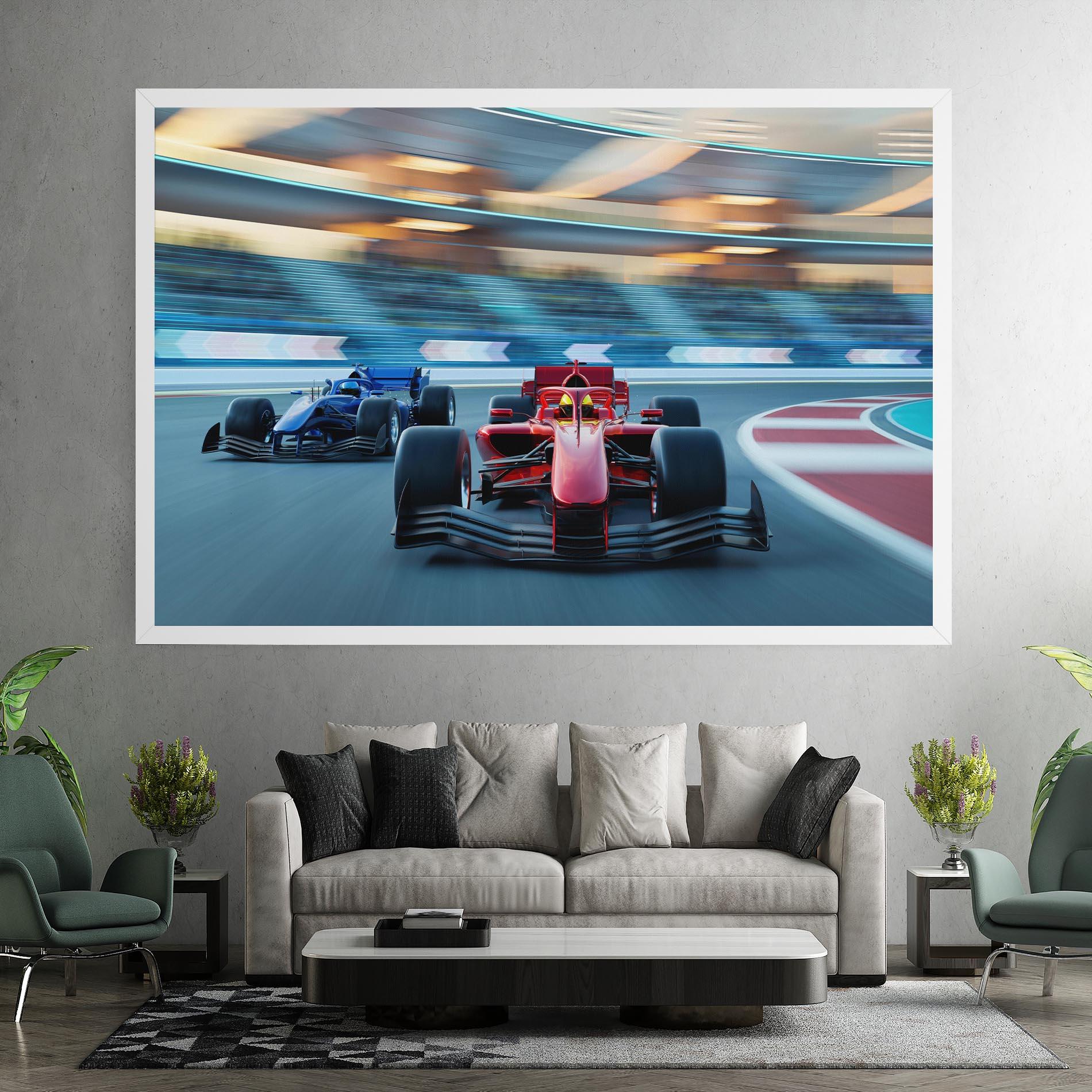 Leinwandbild F1 Racing mockup 7