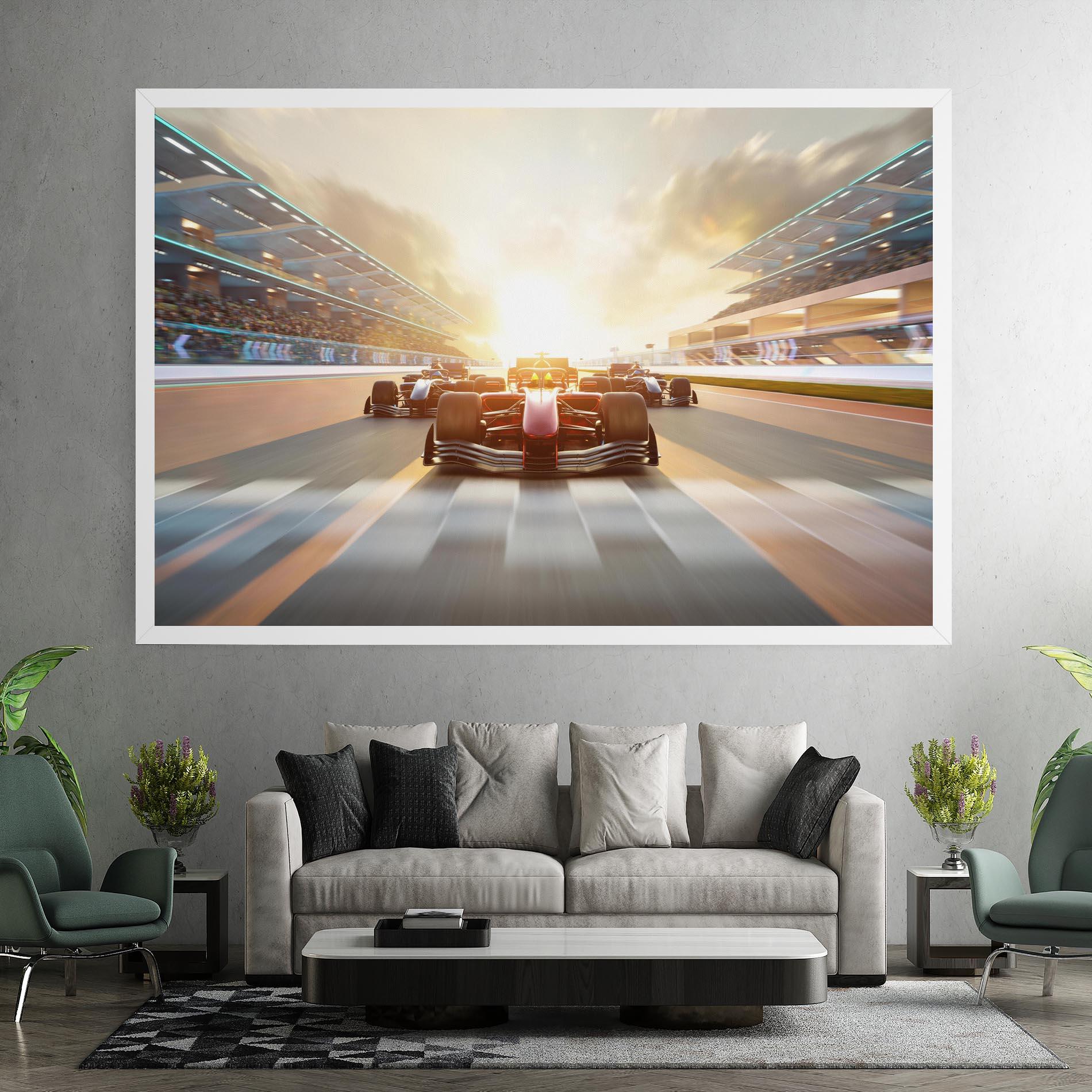Leinwandbild F1 Winning mockup 7