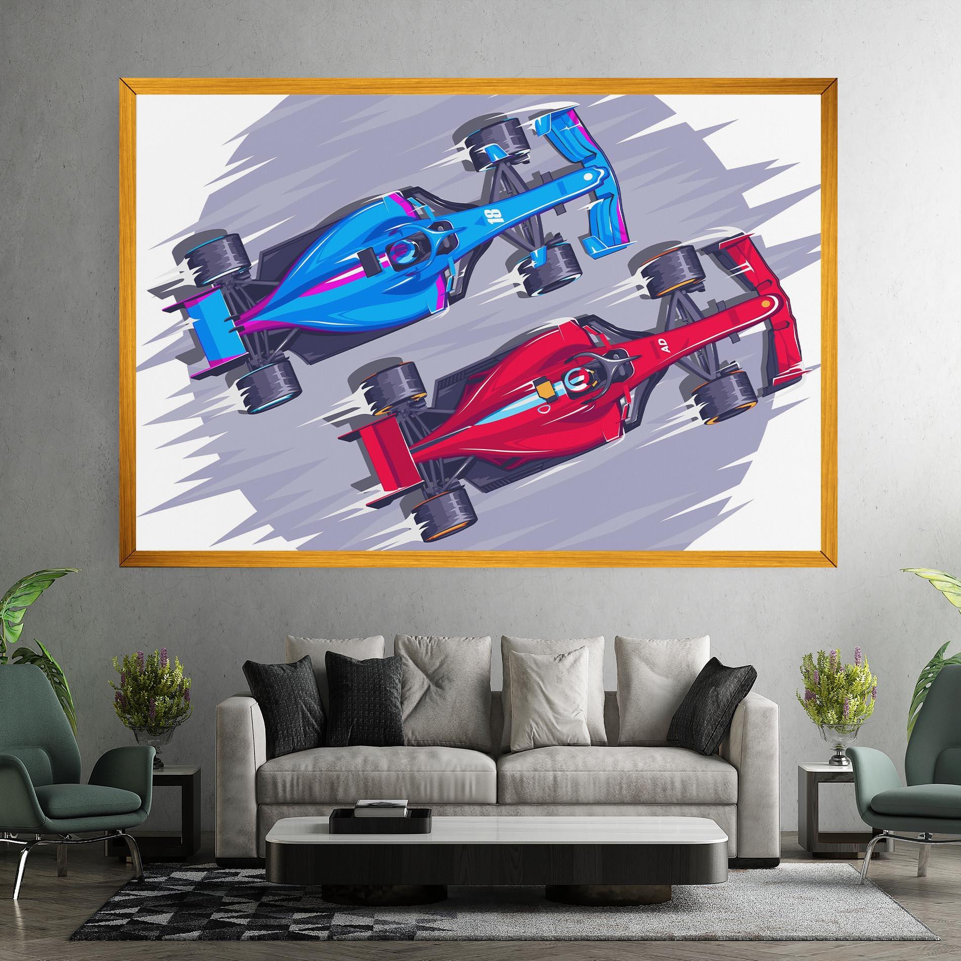 Leinwandbild Bolides mockup 7