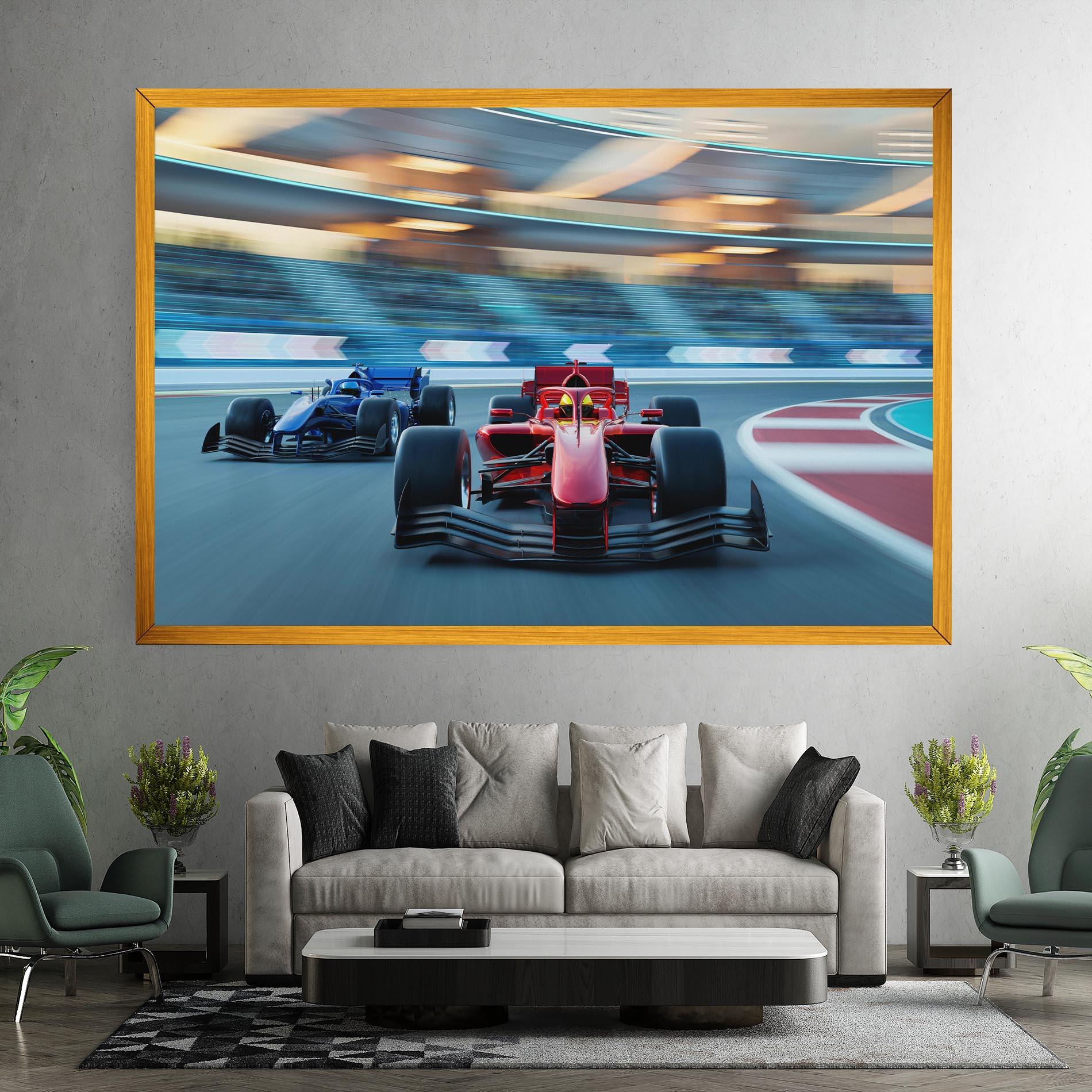 Leinwandbild F1 Racing mockup 7
