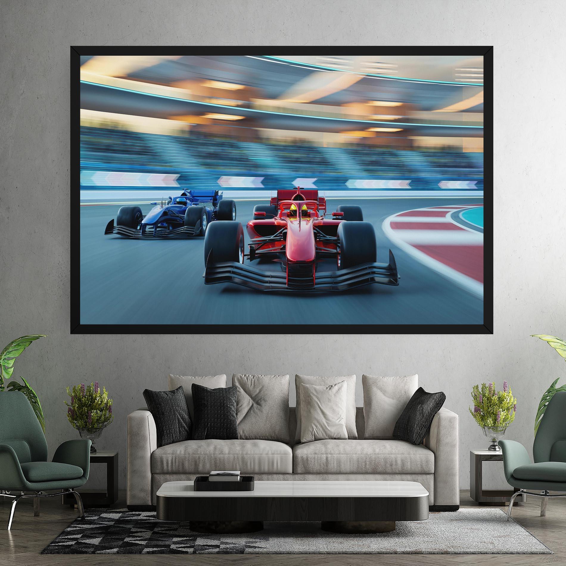 Leinwandbild F1 Racing mockup 7