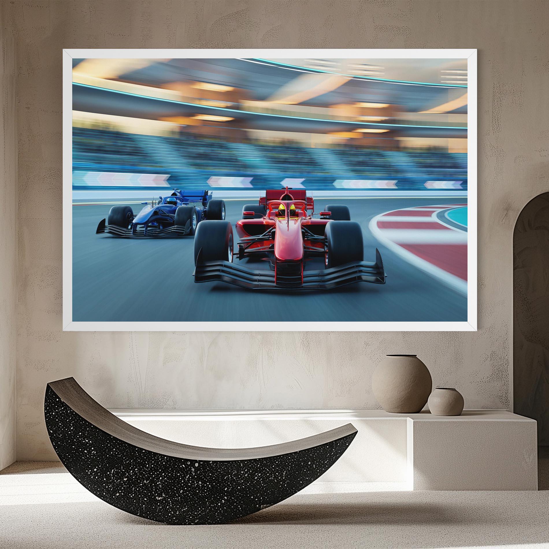 Leinwandbild F1 Racing mockup 8