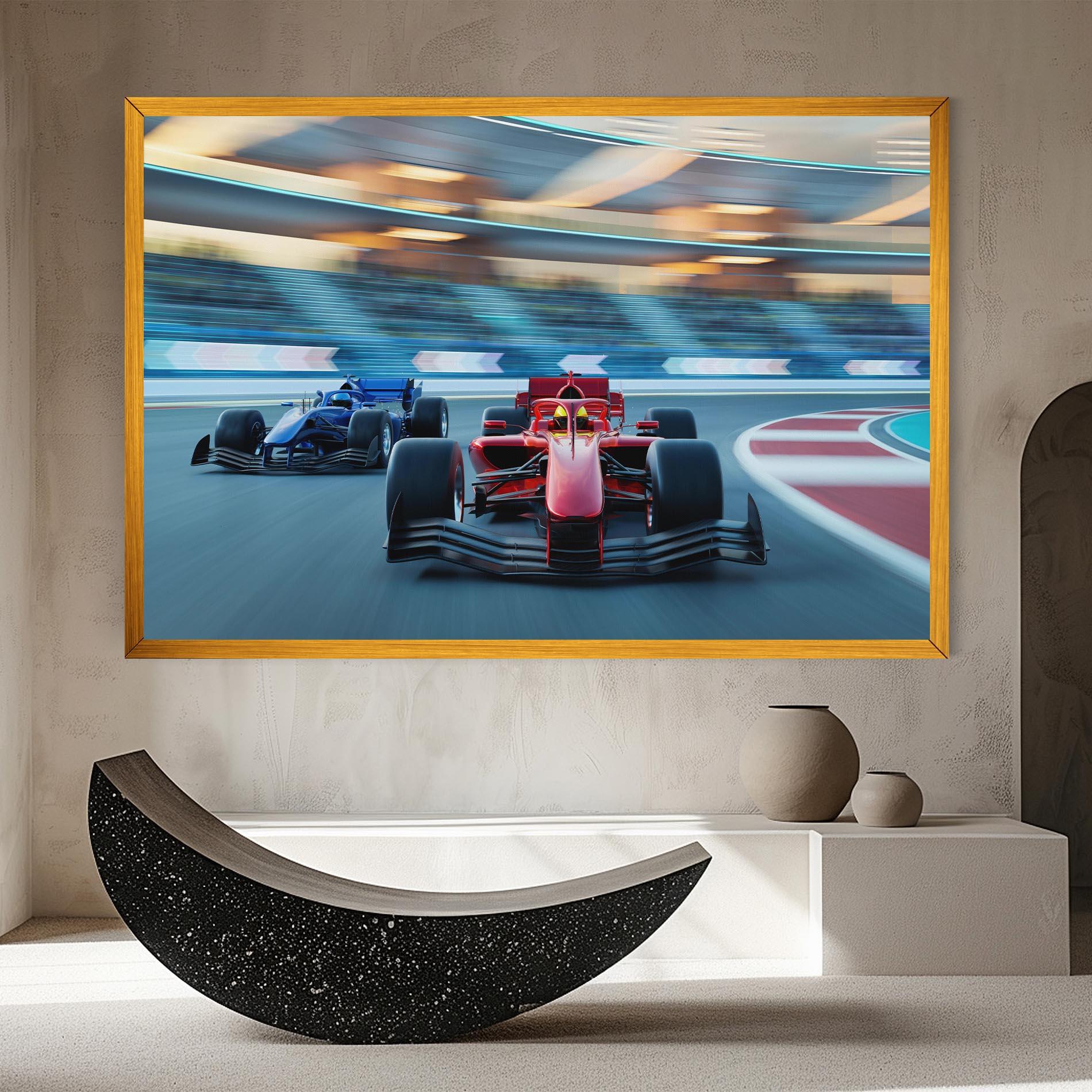 Leinwandbild F1 Racing mockup 8