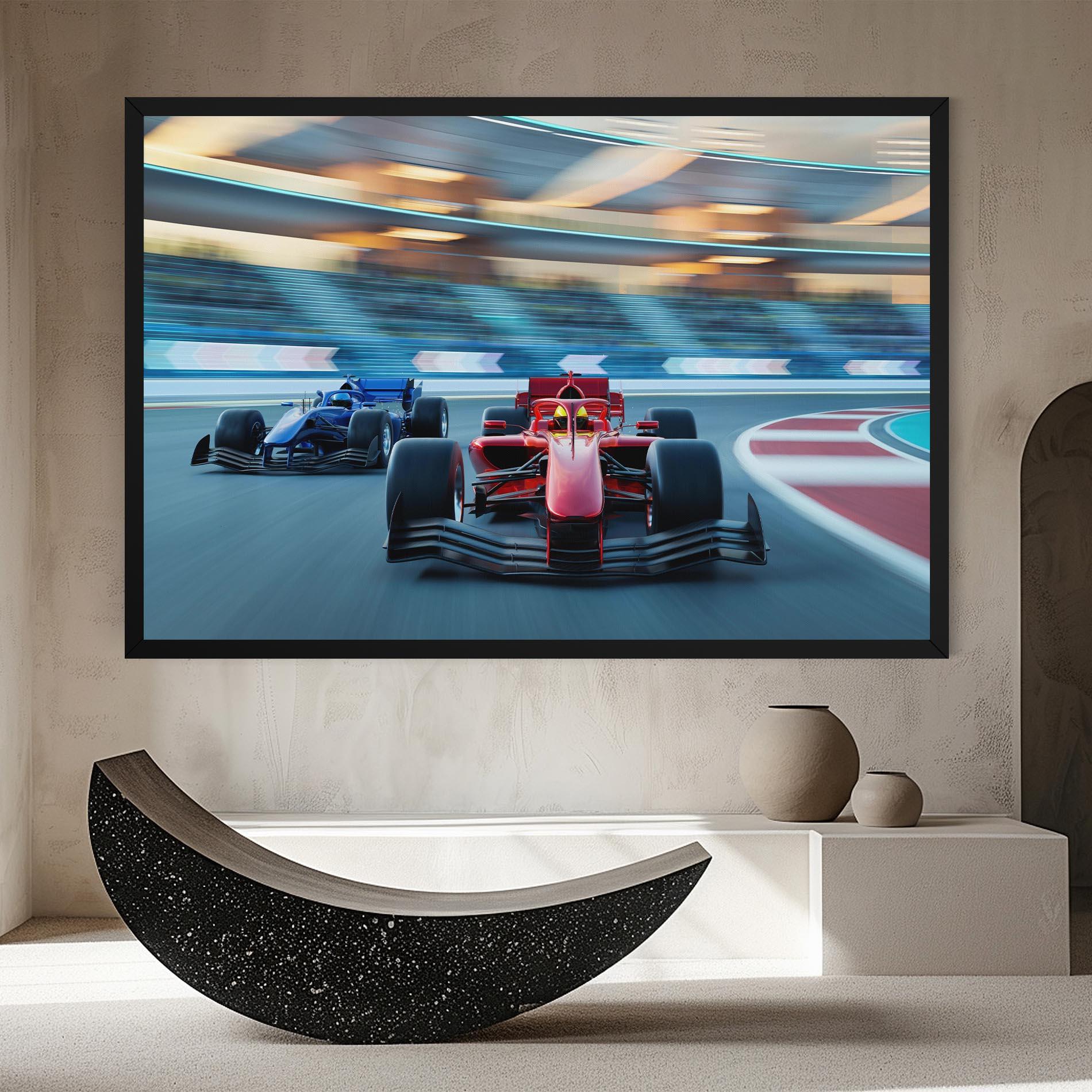 Leinwandbild F1 Racing mockup 8