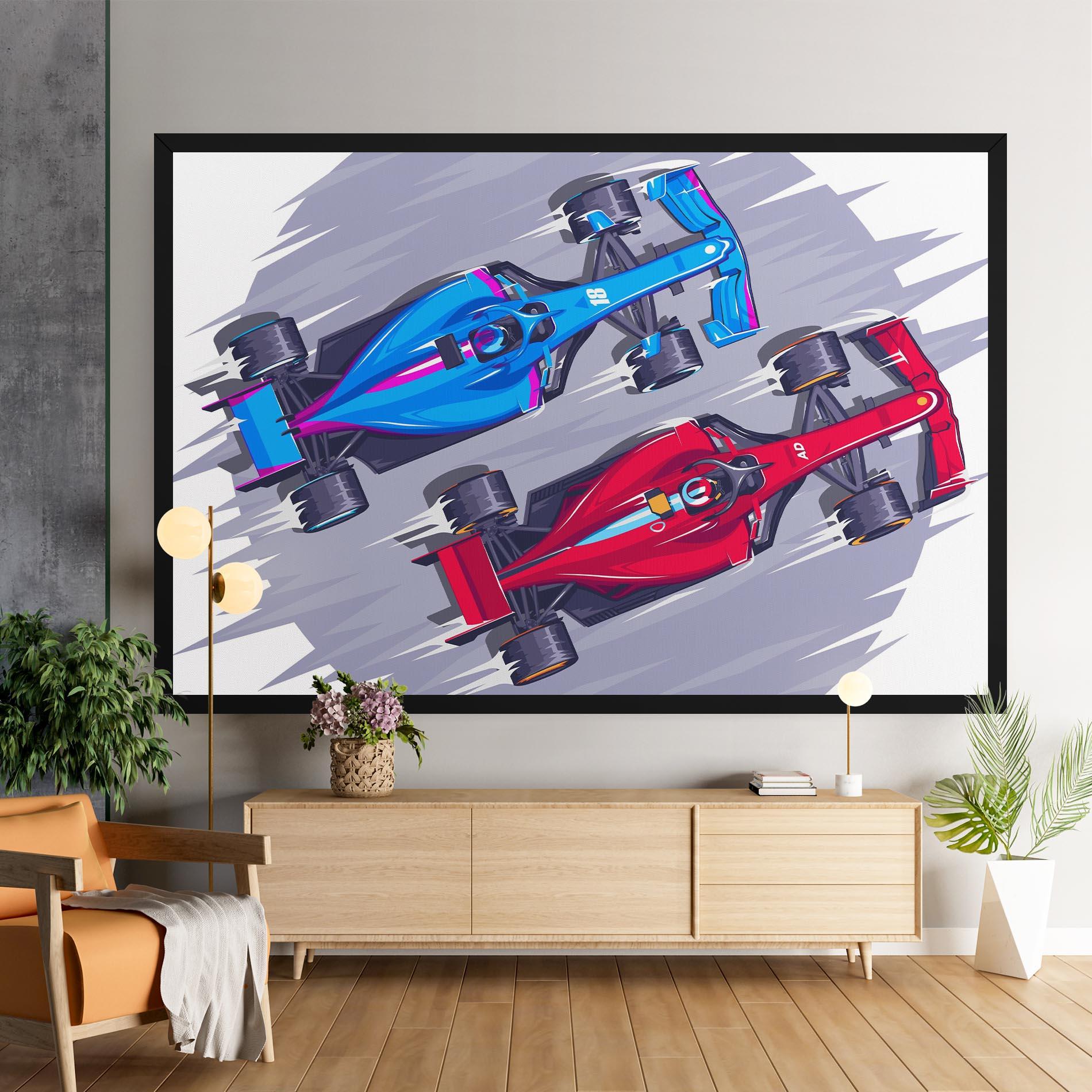 Leinwandbild Bolides mockup 9