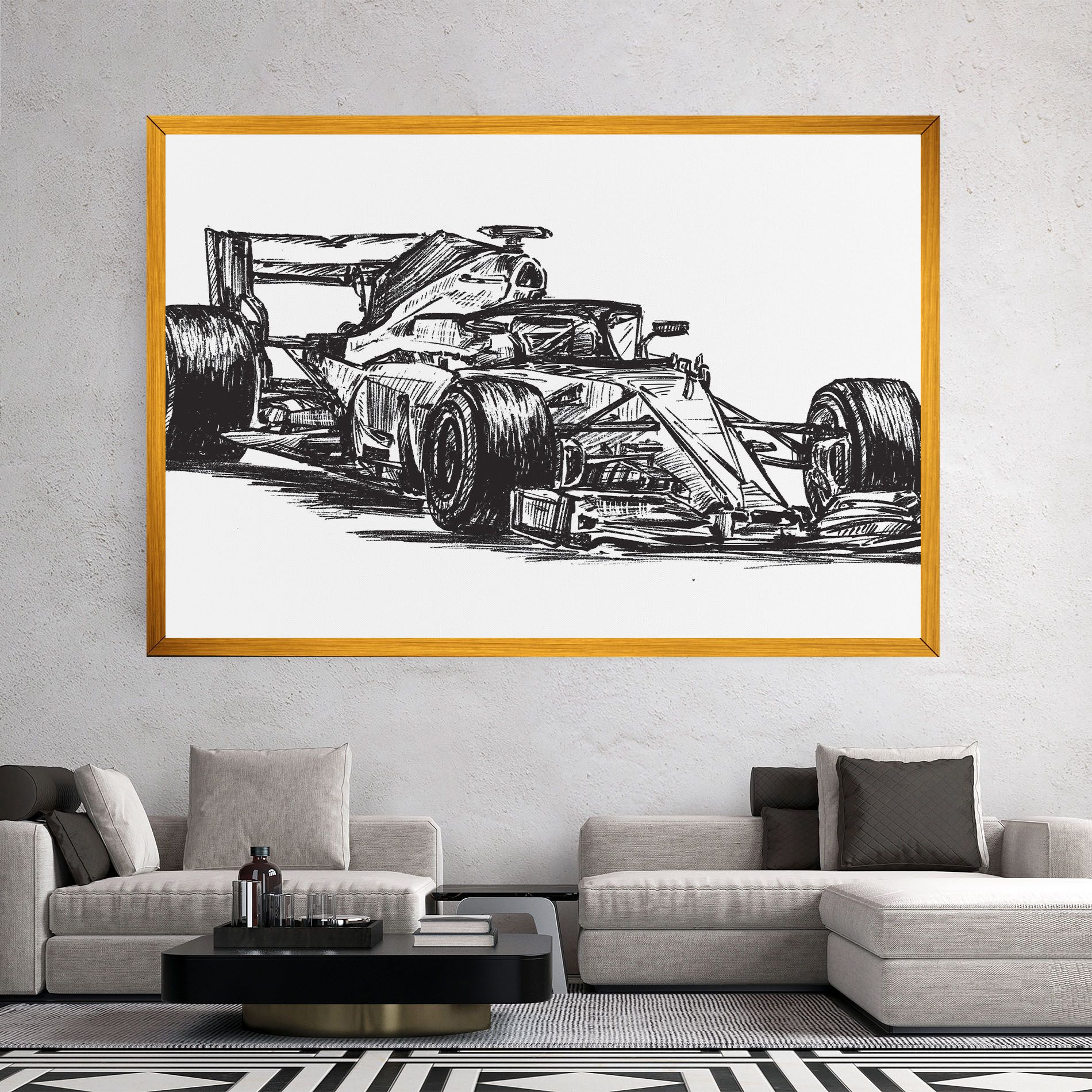 Black Line F1 mockup 2