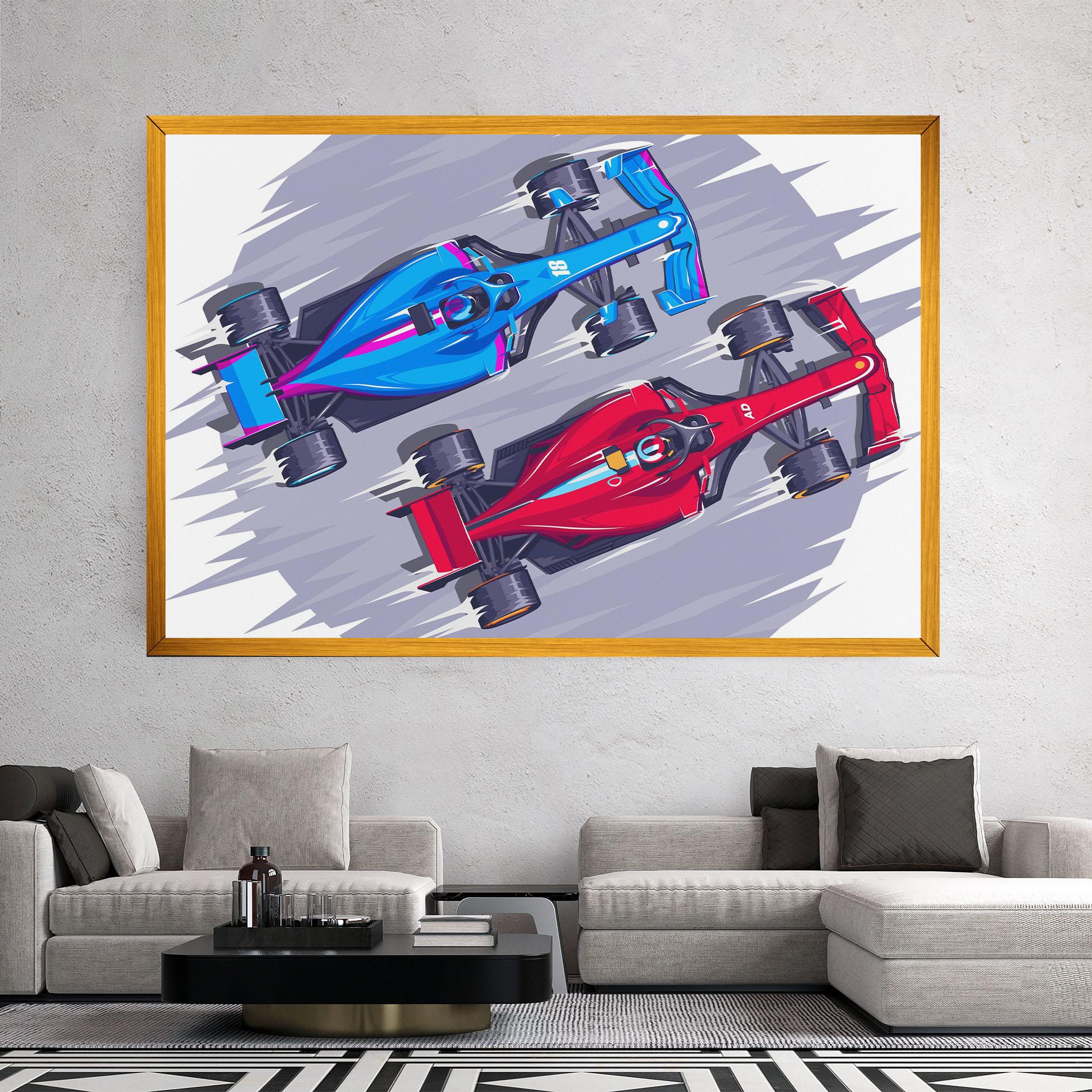 Leinwandbild Bolides mockup 2