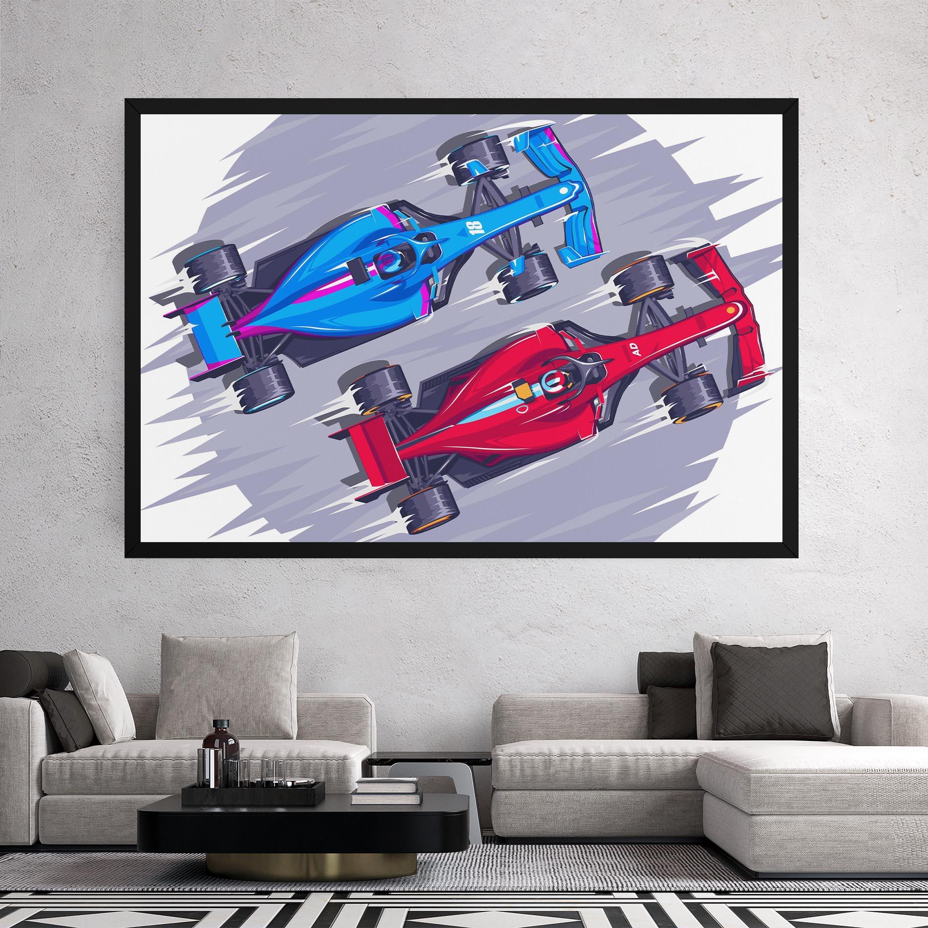 Leinwandbild Bolides mockup 2