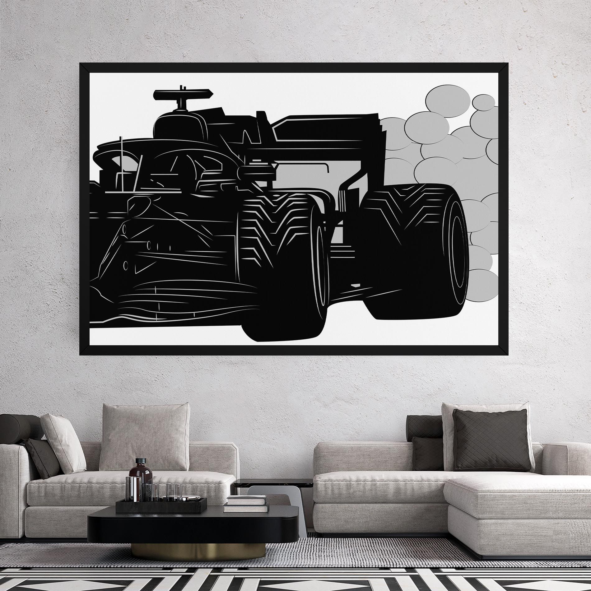 Car F1 Smoke mockup 2