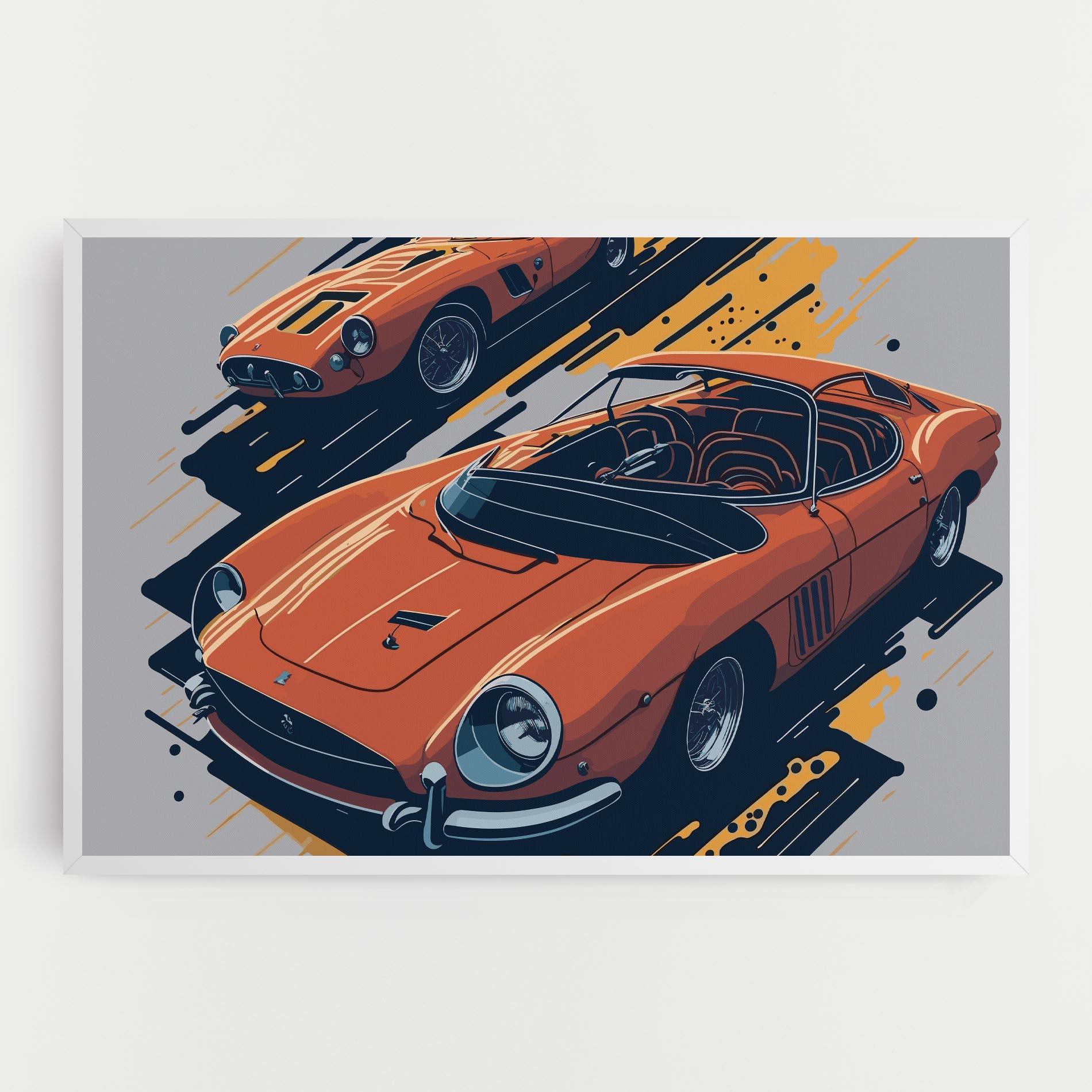 Leinwandbild Ferrari 250 Gto mockup 0