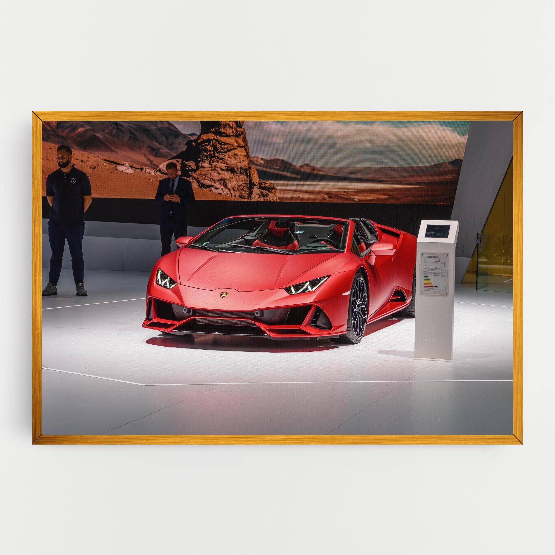 Red Lambo Front mockup 0