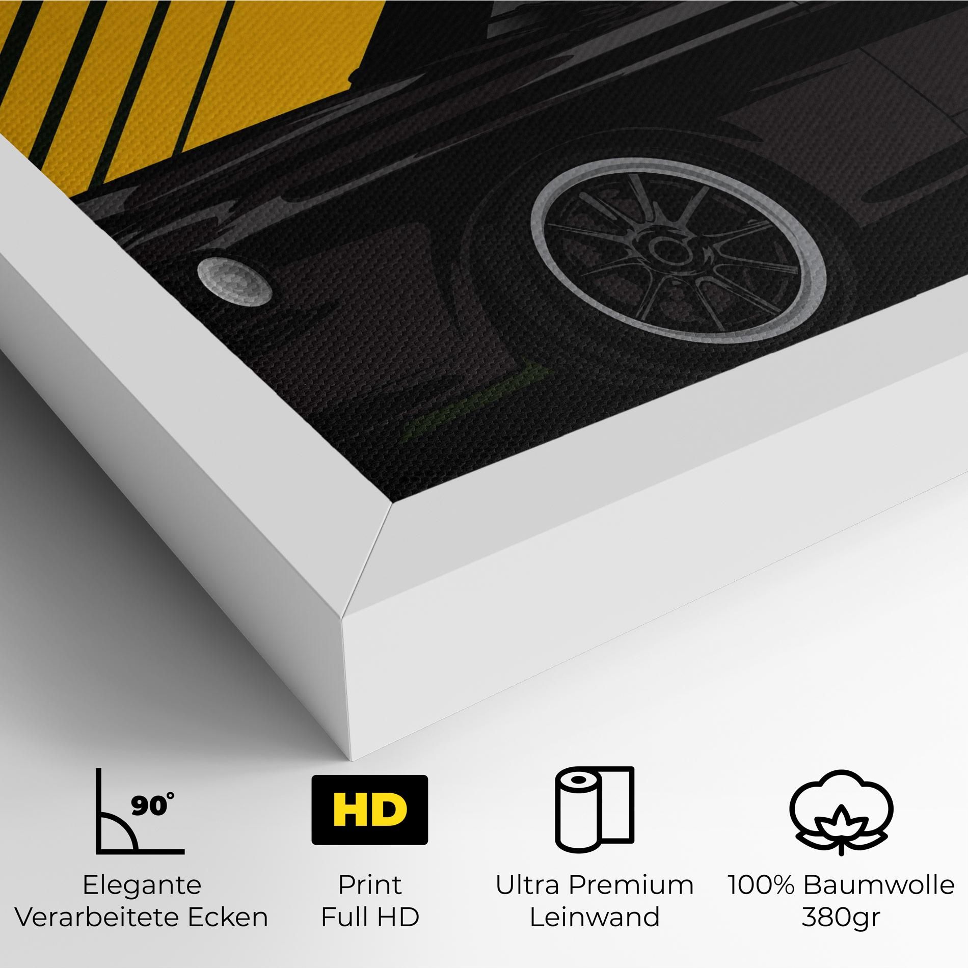 Black Car Sun mockup 4