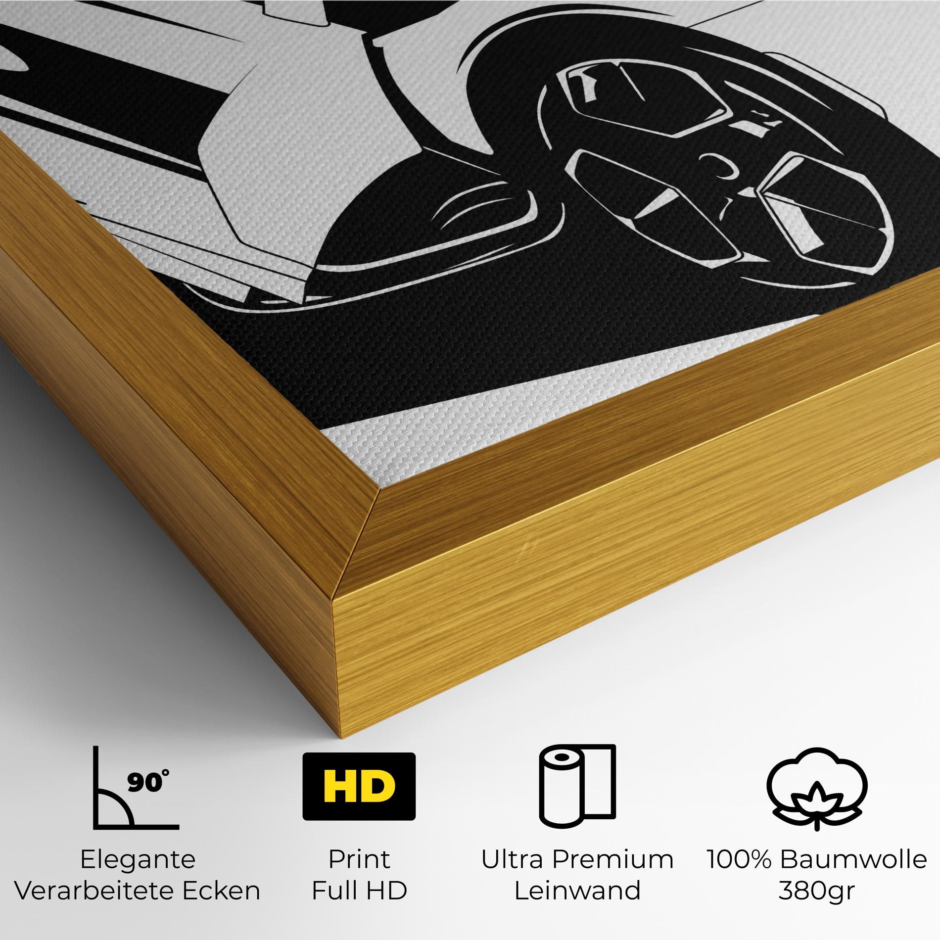 Black White Car mockup 4