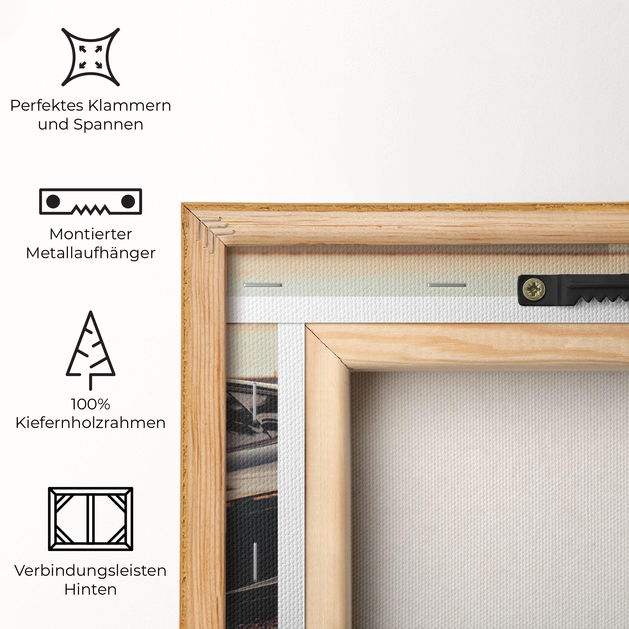 Leinwandbild Black Lambo Sea mockup 5